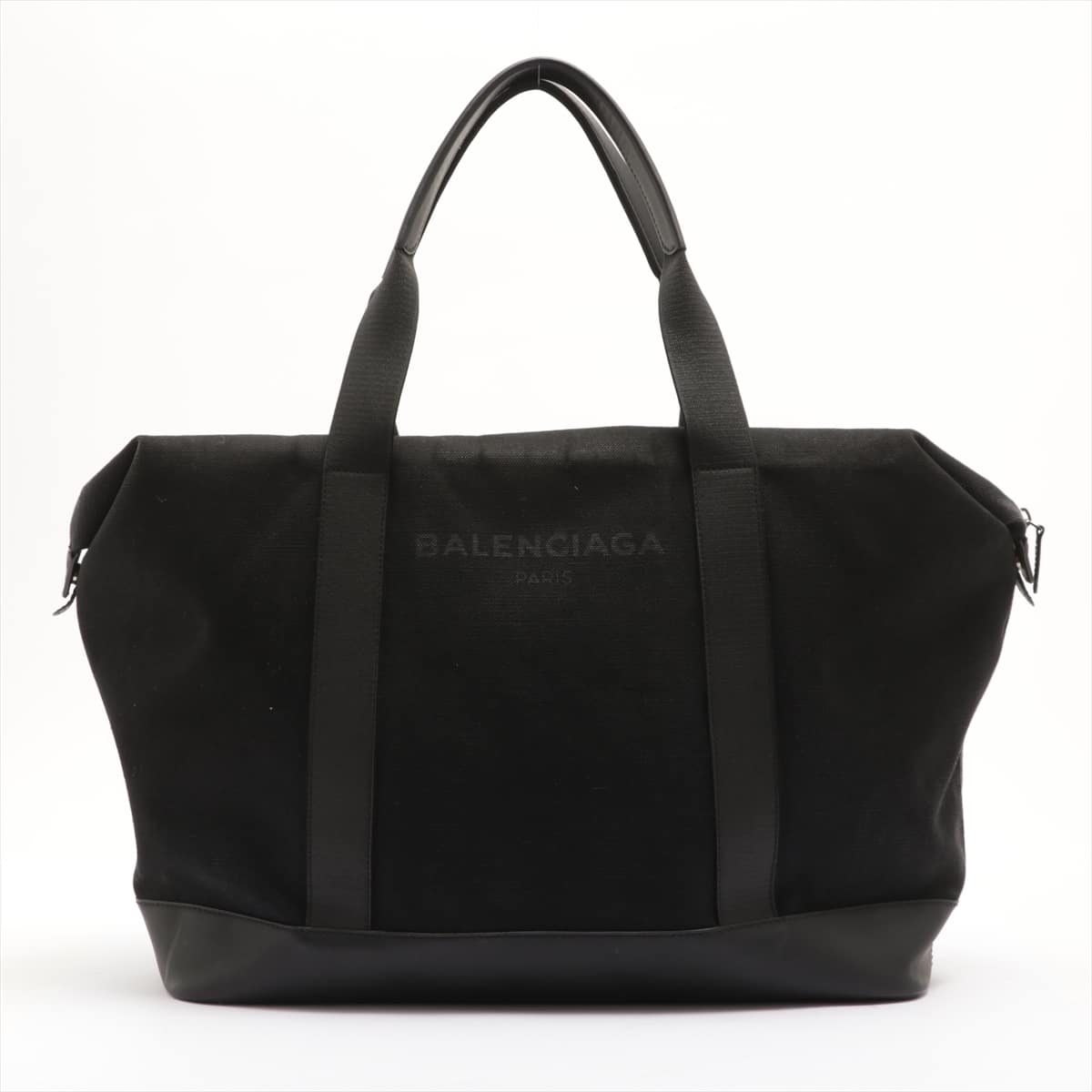 Balenciaga canvas Boston bag Black 433672