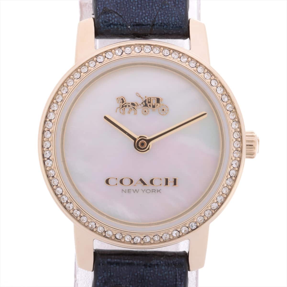 COACH GP & Leather QZ Shell-Face