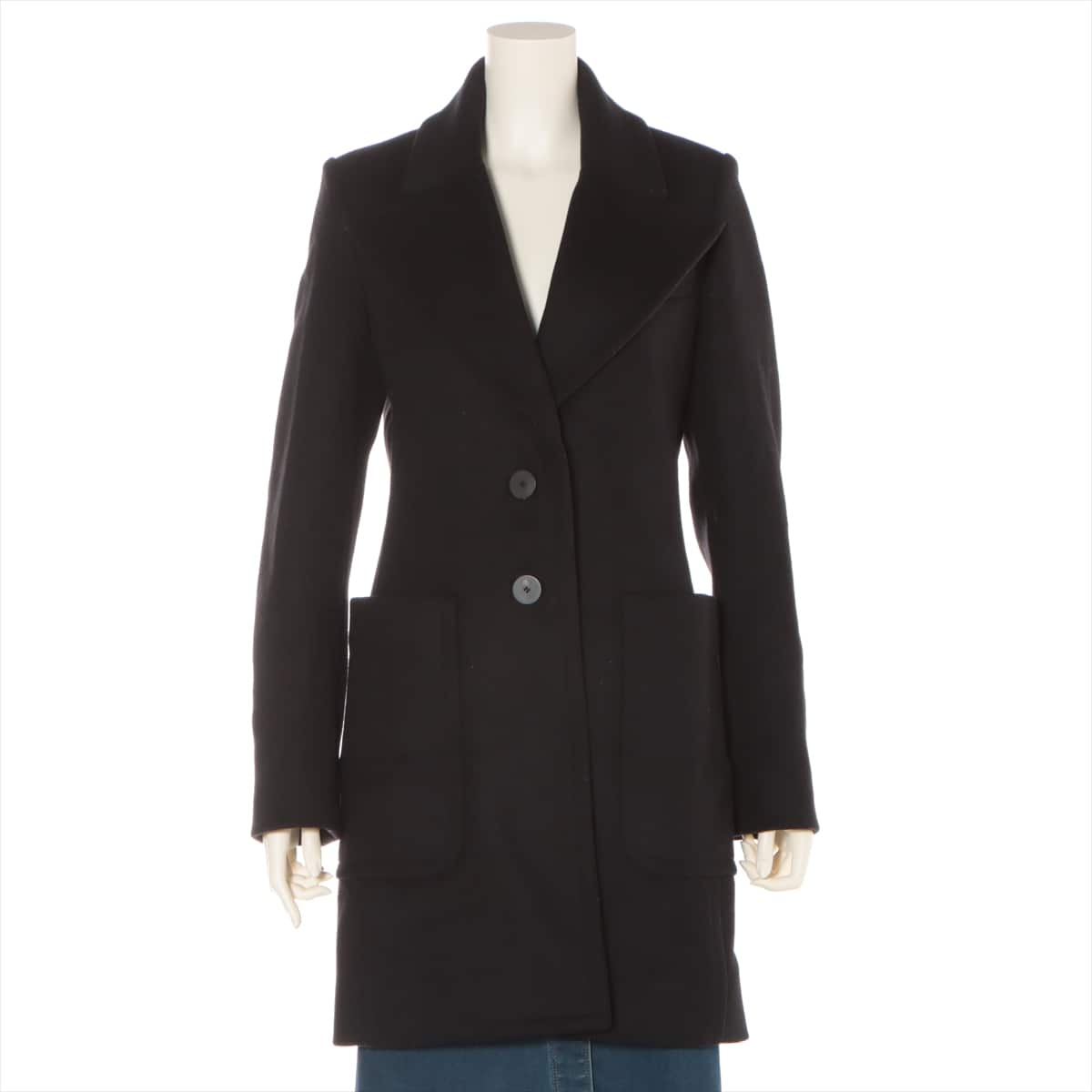 Balenciaga Wool & Nylon coats 36 Ladies' Black
