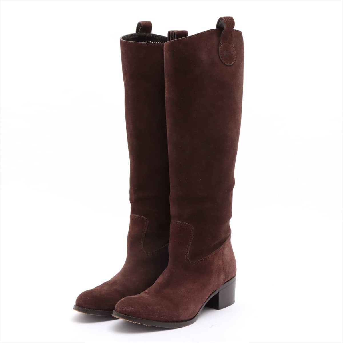 Gucci Suede Long boots 36.5 Ladies' Brown