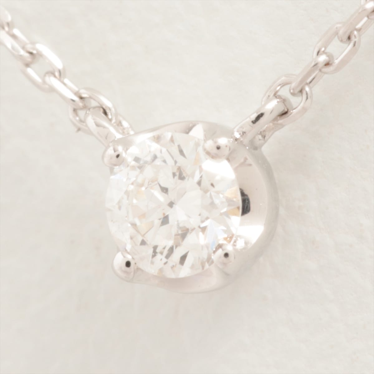 4℃ diamond Necklace K10WG