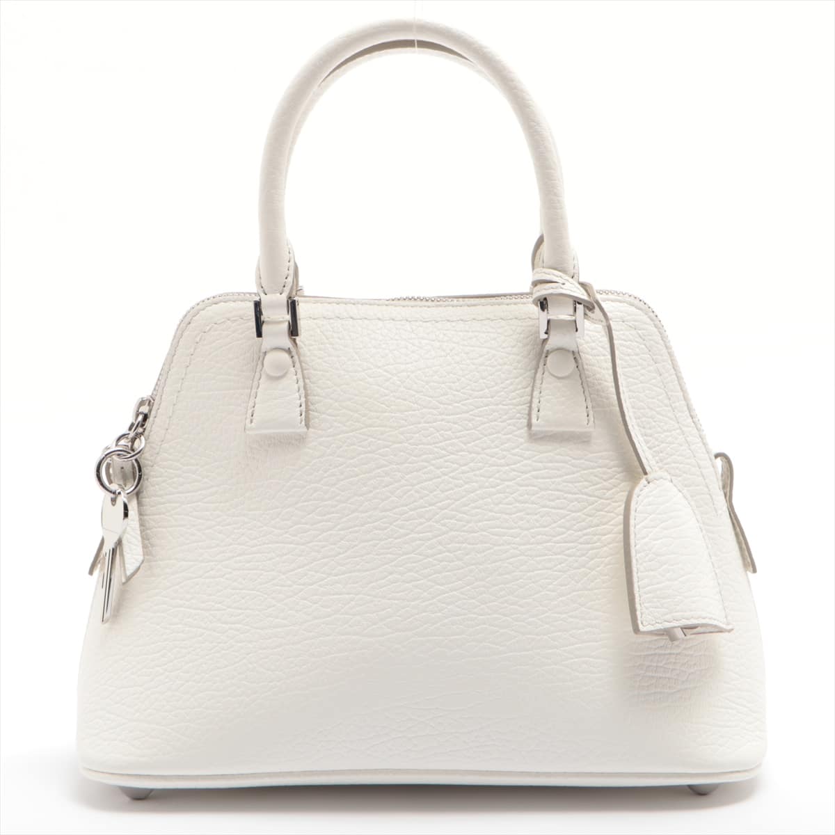 Maison Margiela 5AC Leather 2way shoulder bag White  S56WG0082