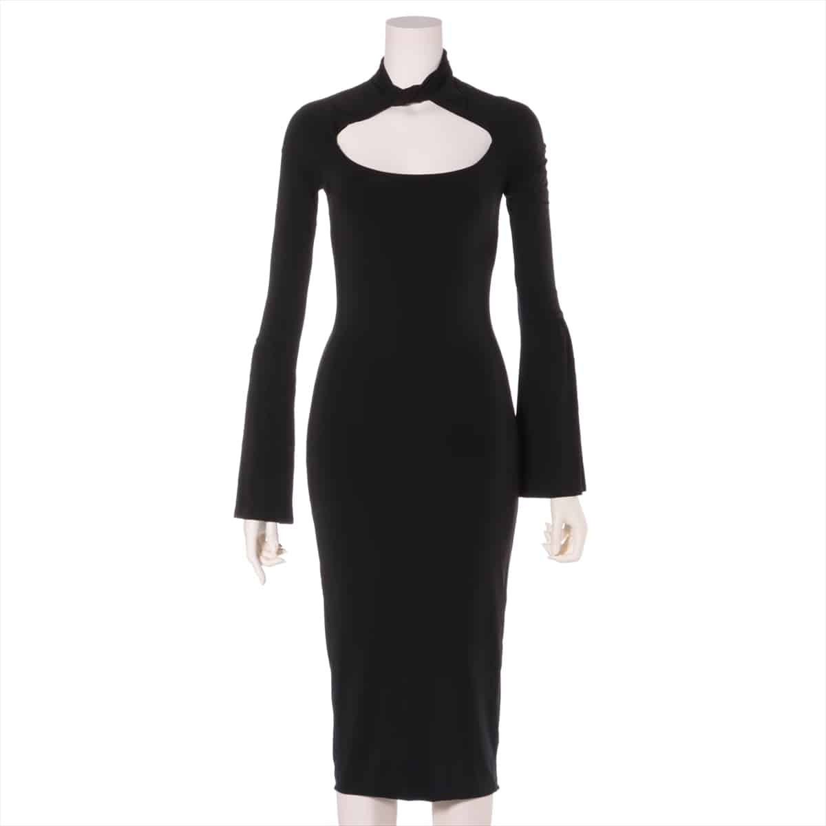 Gucci Cuprammonium rayon Dress XS Ladies' Black