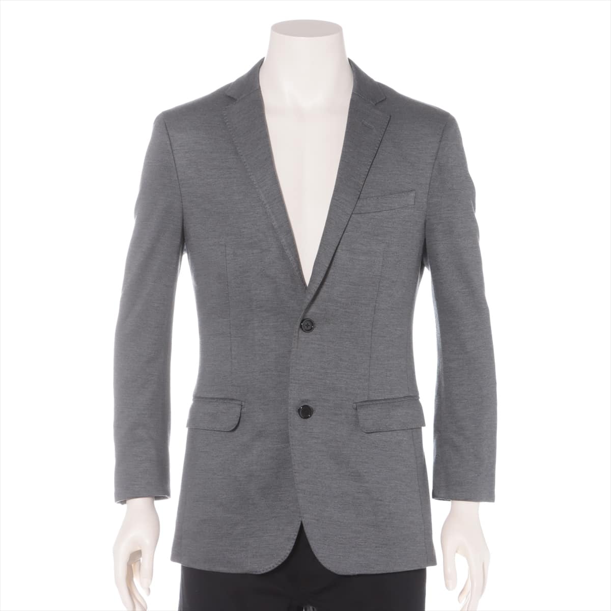 BURBERRY BLACK LABEL Acrylic * Nylon Tailored jacket M Men's Grey