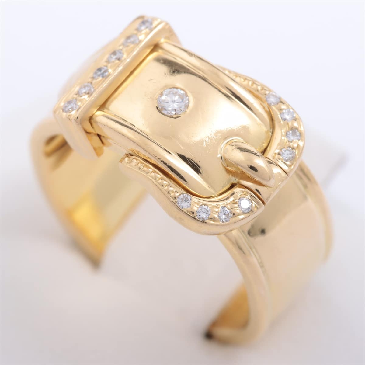 Hermès Boucles Serie diamond rings 750 YG #51