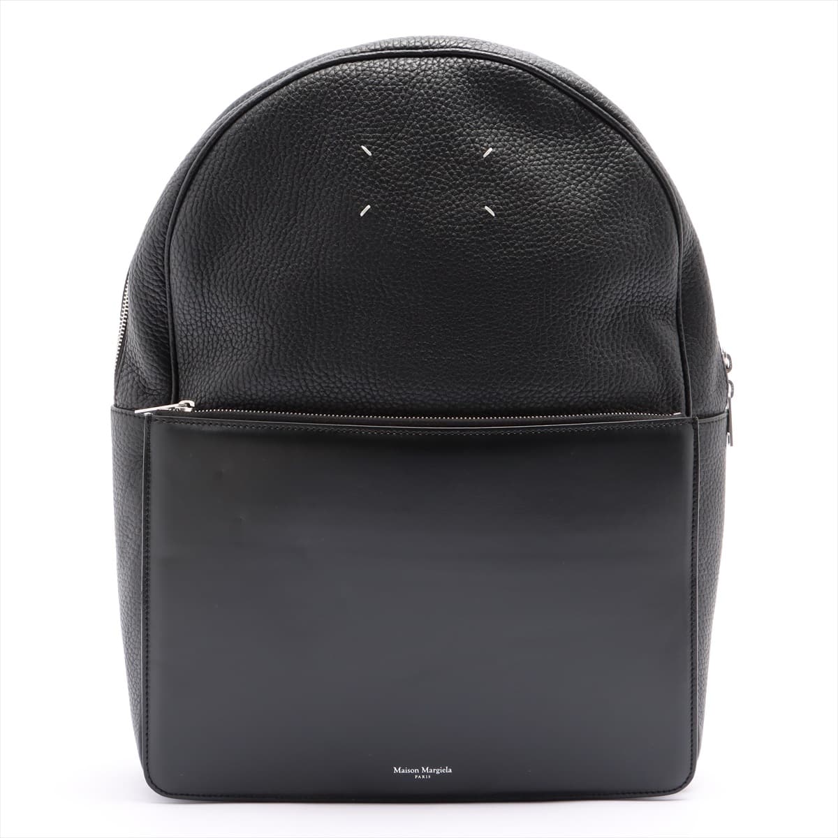 Maison Margiela Leather Backpack Black S55WA0128