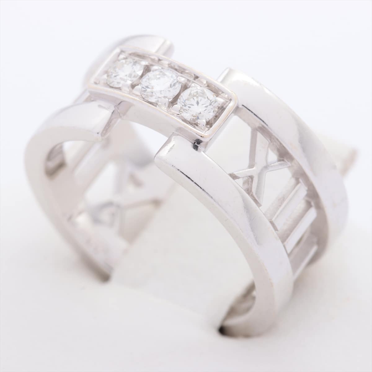 Tiffany Tiffany & Co. Open Atlas diamond rings 750WG #7