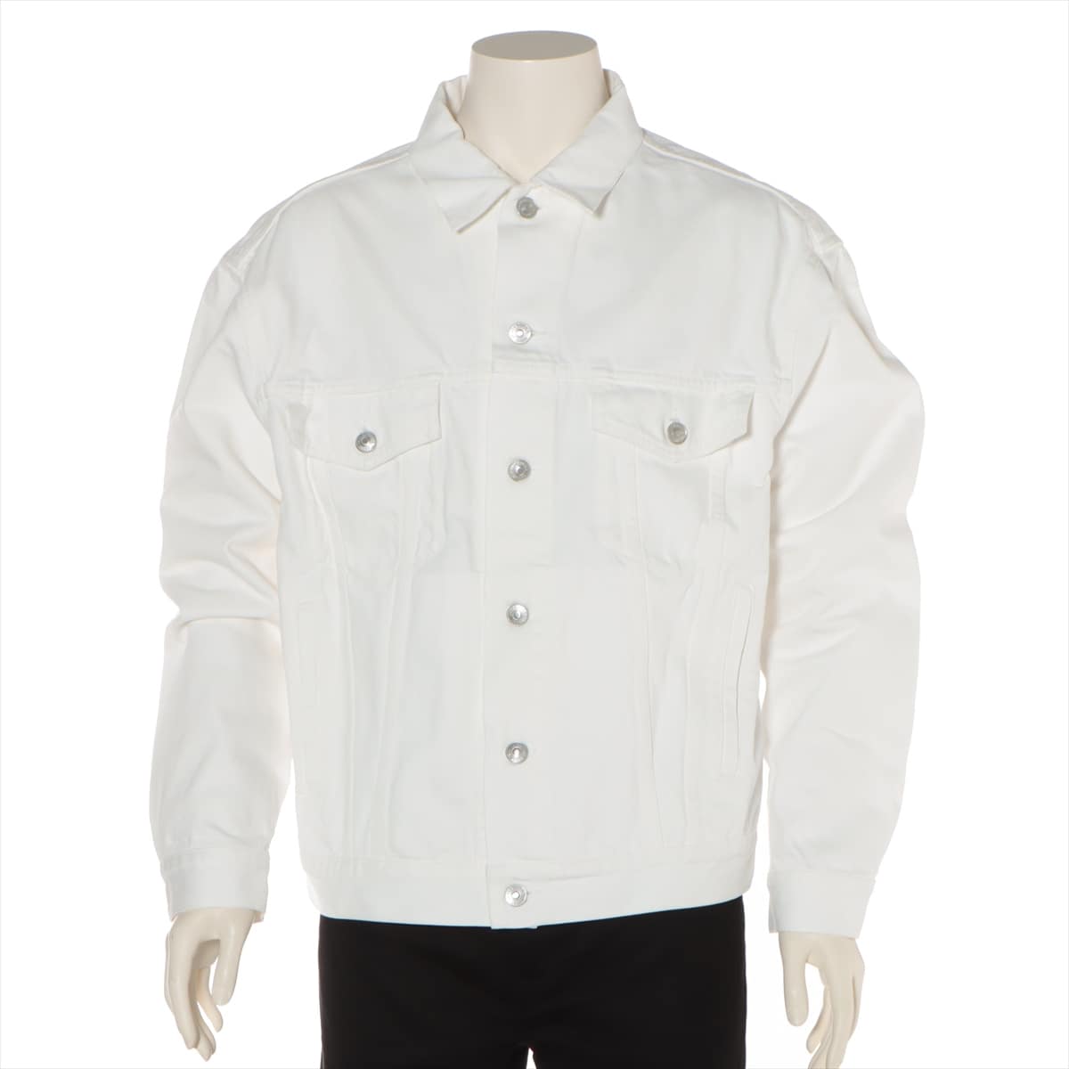 Balenciaga 18 years Cotton Denim jacket 34 Men's White