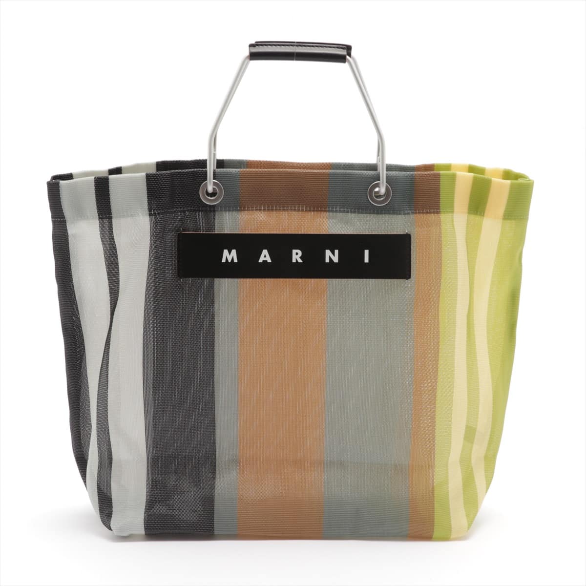 Marni Flower Cafe Mesh Tote bag Multicolor