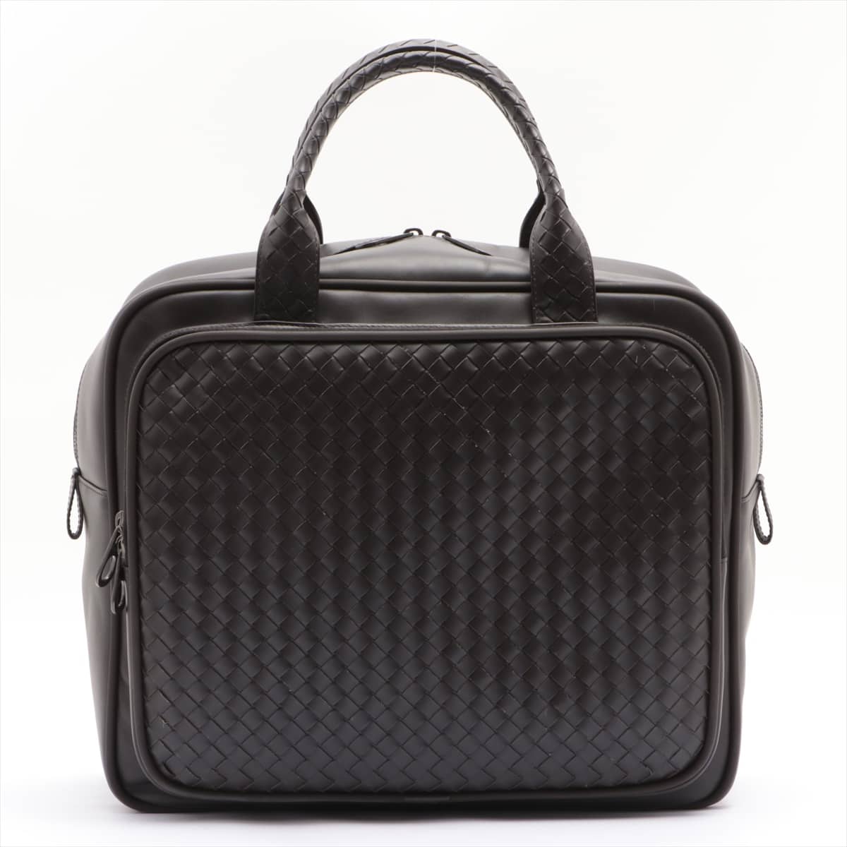 Bottega Veneta Intrecciato Leather Hand bag Brown Travel bag