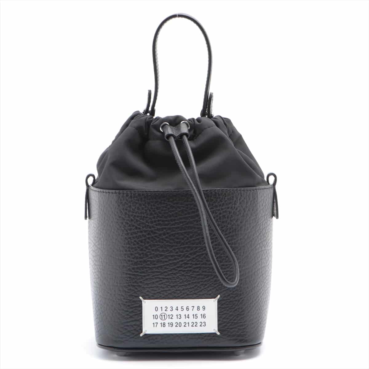 Maison Margiela 5AC Leather Chain shoulder bag Black