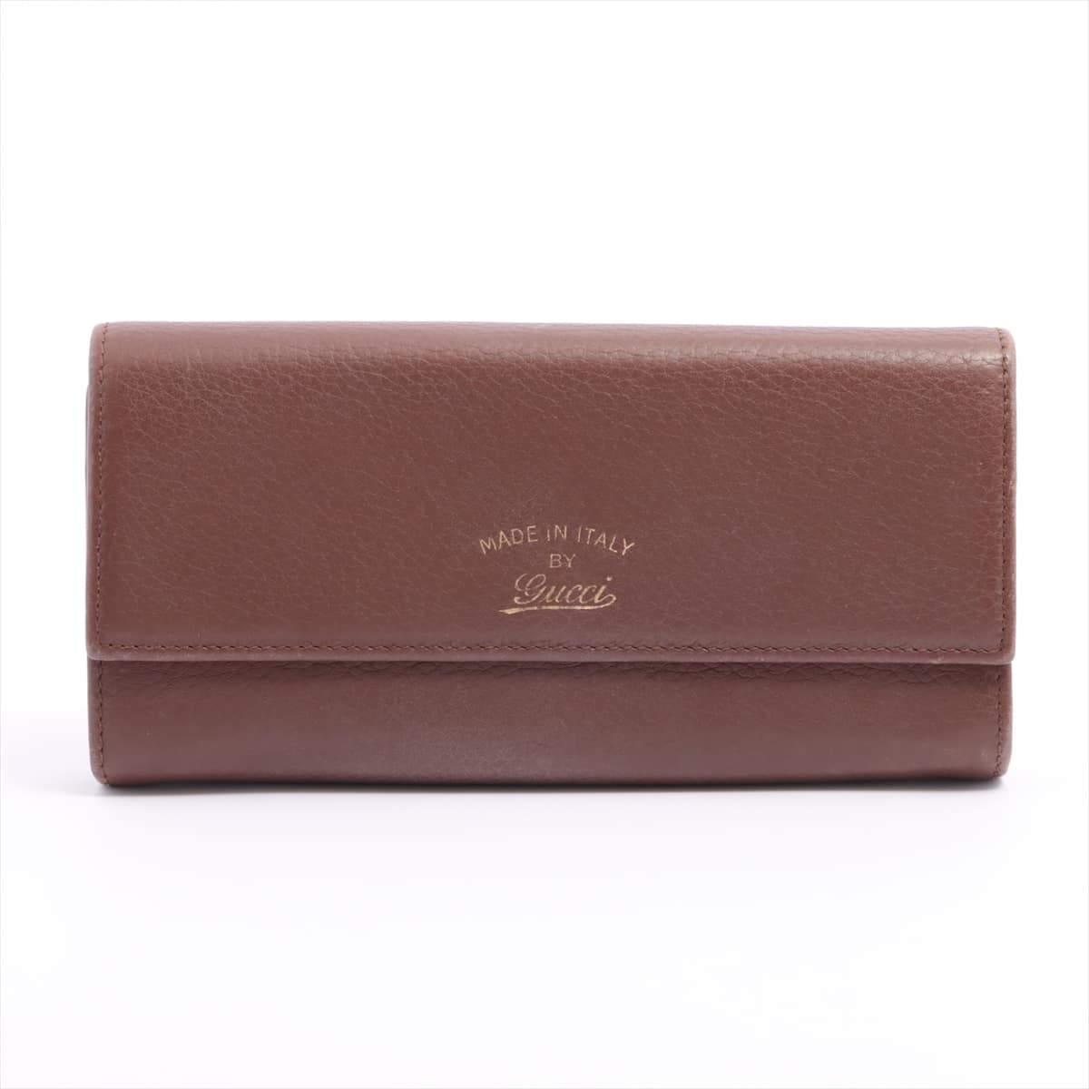 Gucci Swing 376186 Leather Wallet Brown