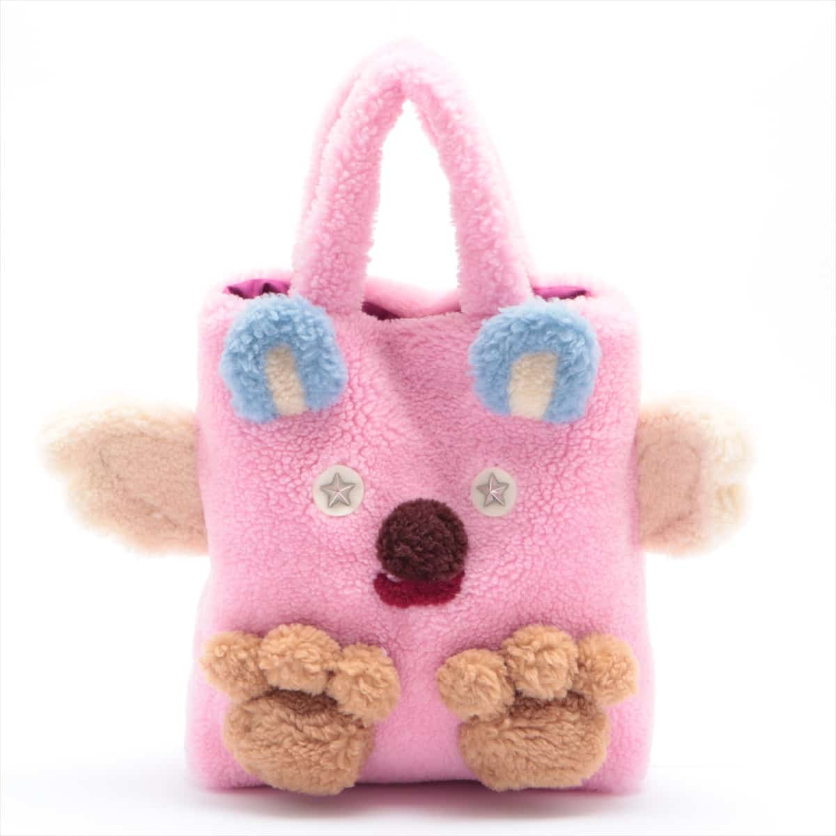 Gucci Children's Faux fur Hand bag Pink 580117