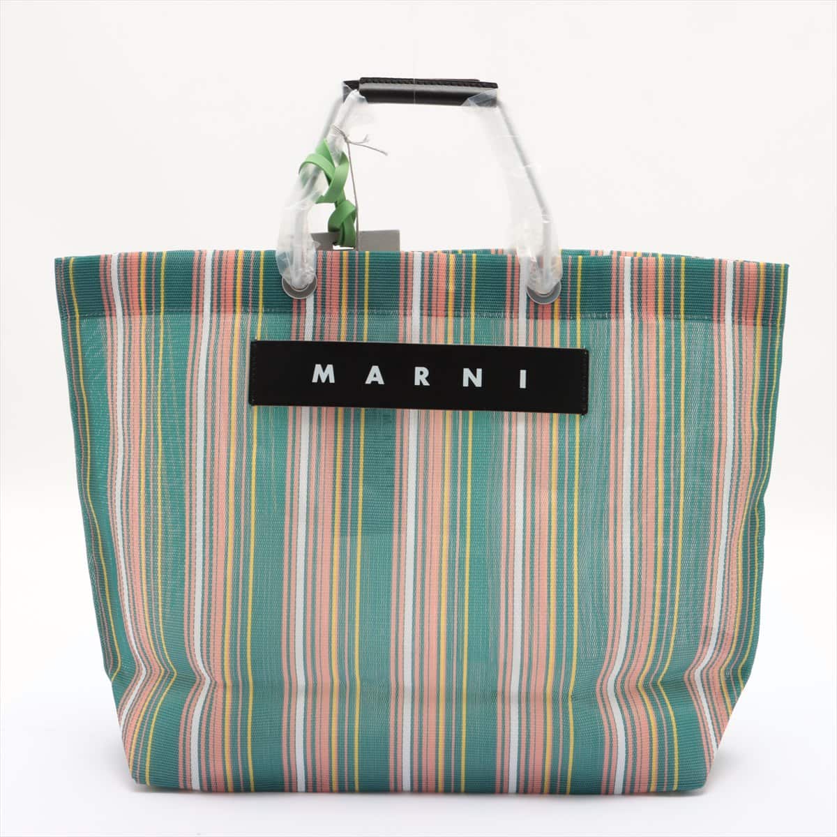 Marni Flower Cafe Tote bag Green