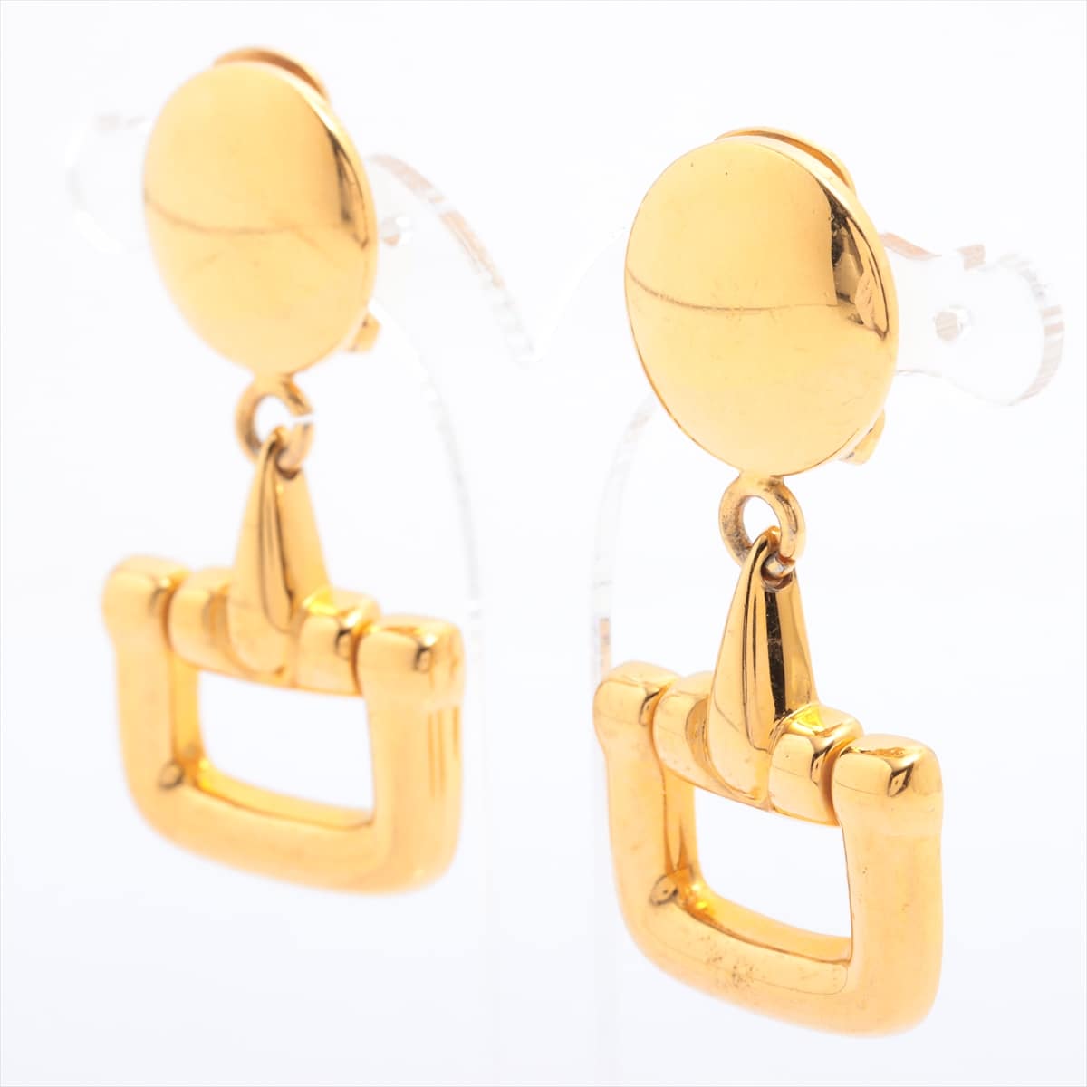 Gucci Vintage Earrings (for both ears) GP Gold