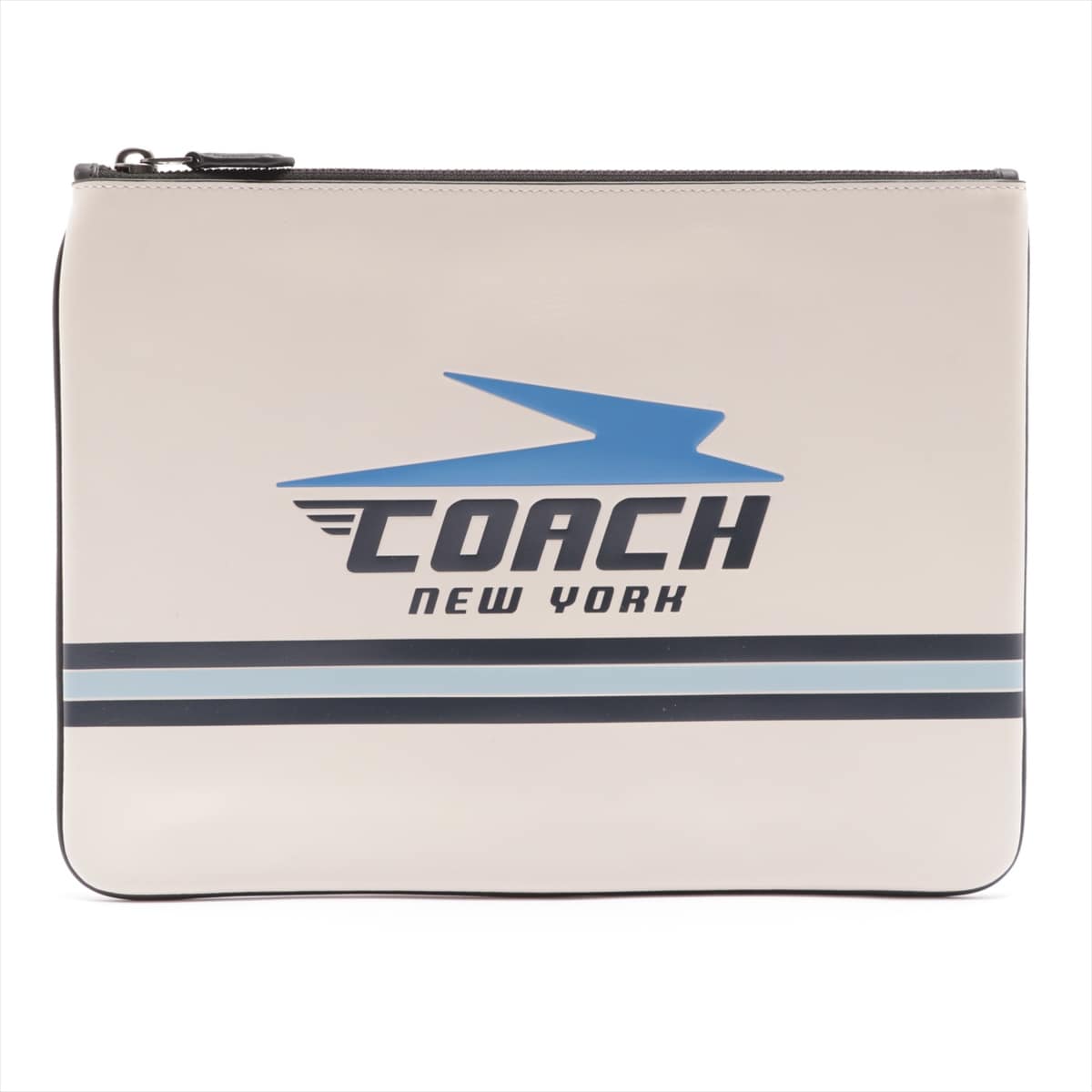 COACH Leather Clutch bag White F73076