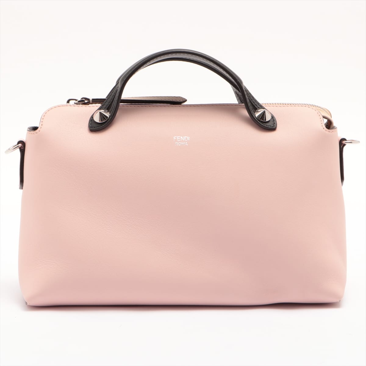 Fendi By the Way Medium Leather 2way shoulder bag Pink 8BL146
