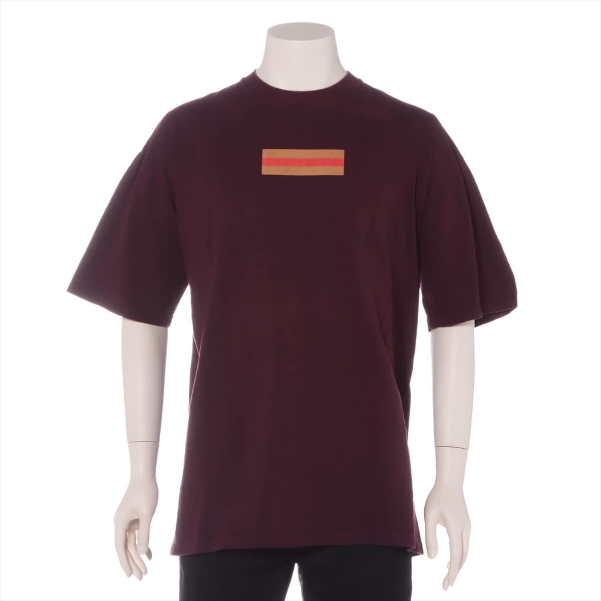 Supreme Box logo 00SS Cotton T-shirt XL Men's Bordeaux  Gucci Box Logo Tee Sherry Line