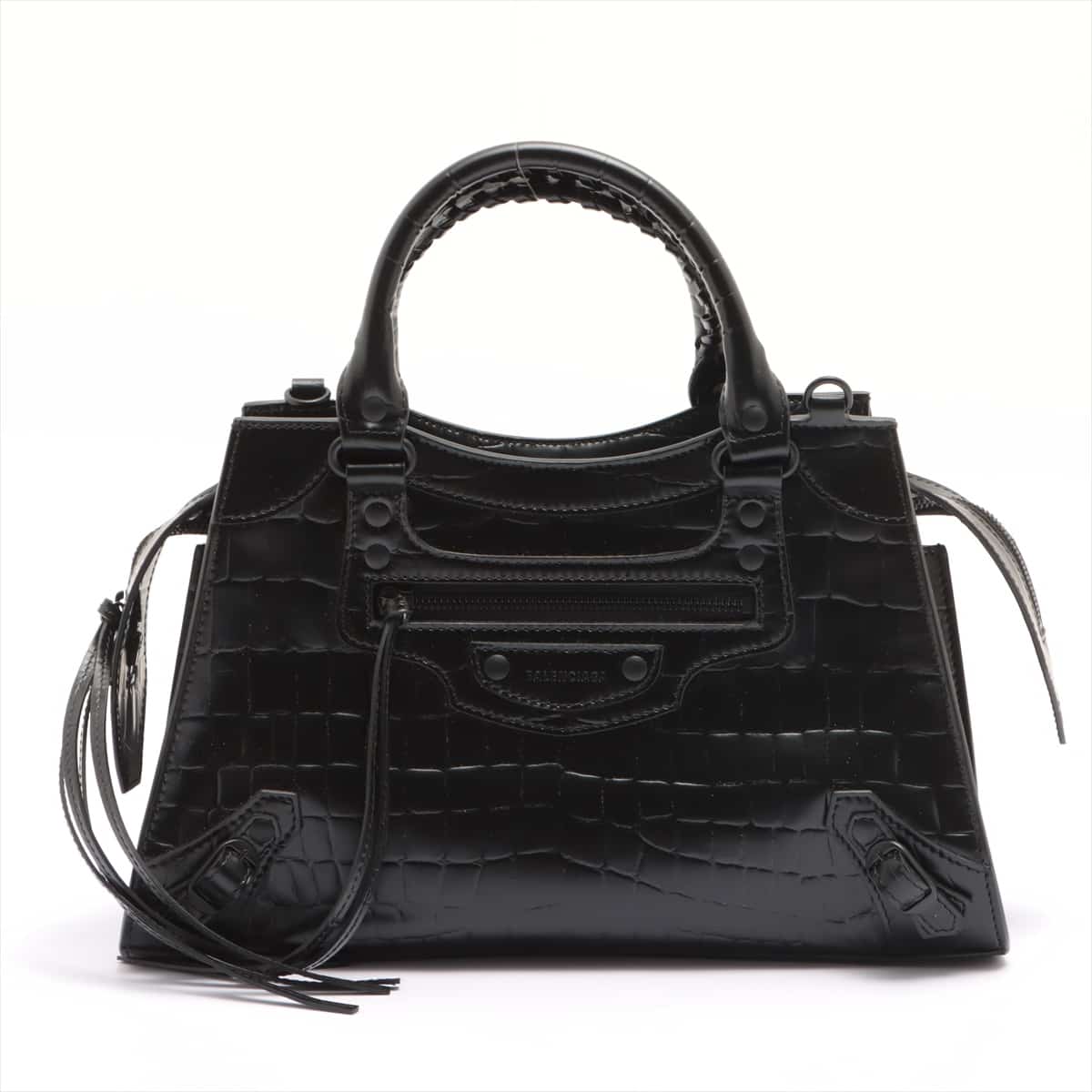 Balenciaga Neo-classics City Leather 2way handbag Black 638521