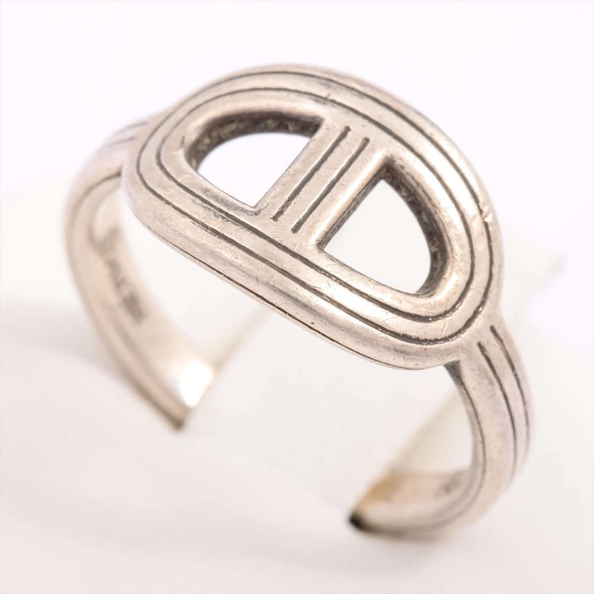 Hermès Chaîne d'Ancre rings 925 3.6g Silver