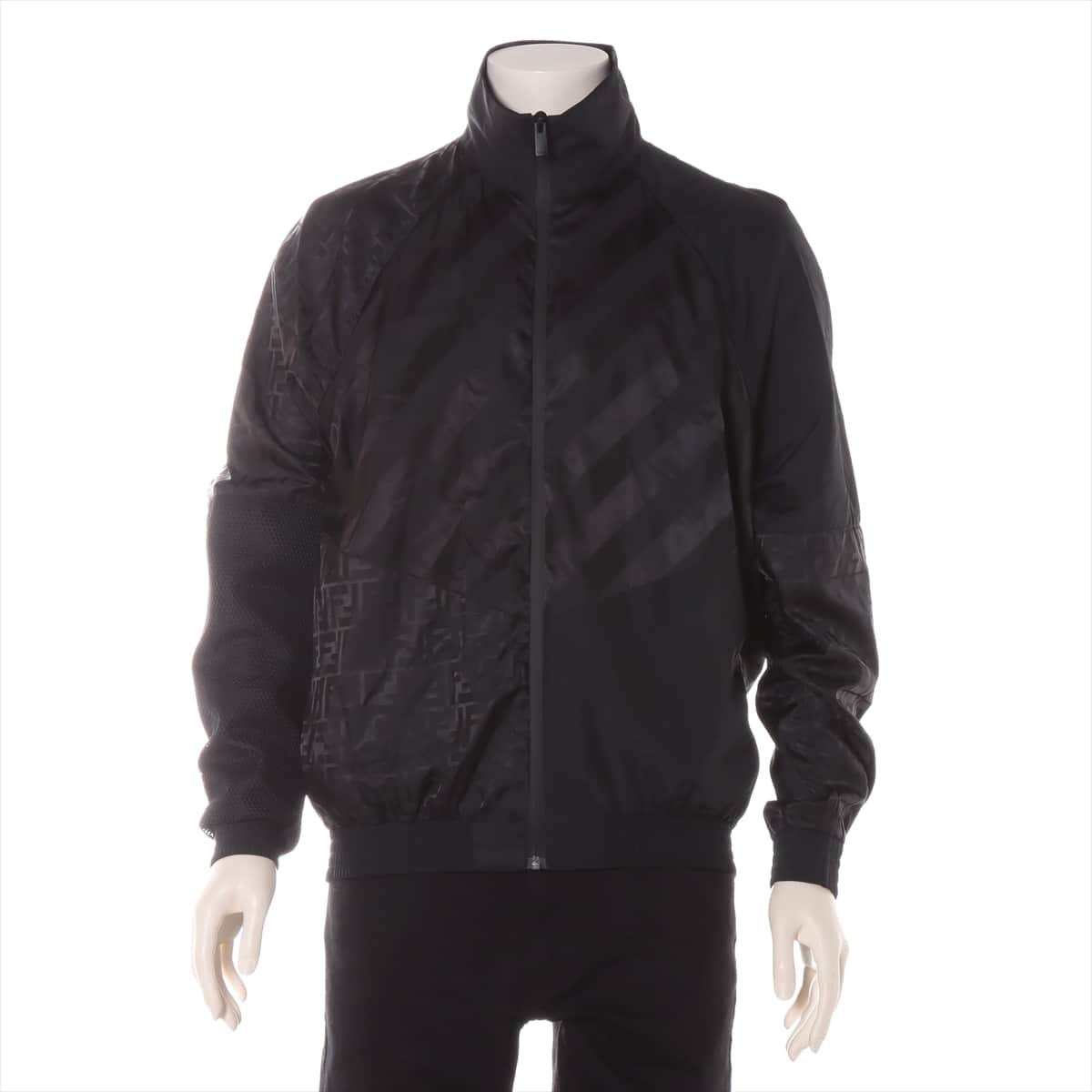 Fendi ZUCCa 19-year Polyester & Nylon Nylon Jacket XS Men's Black