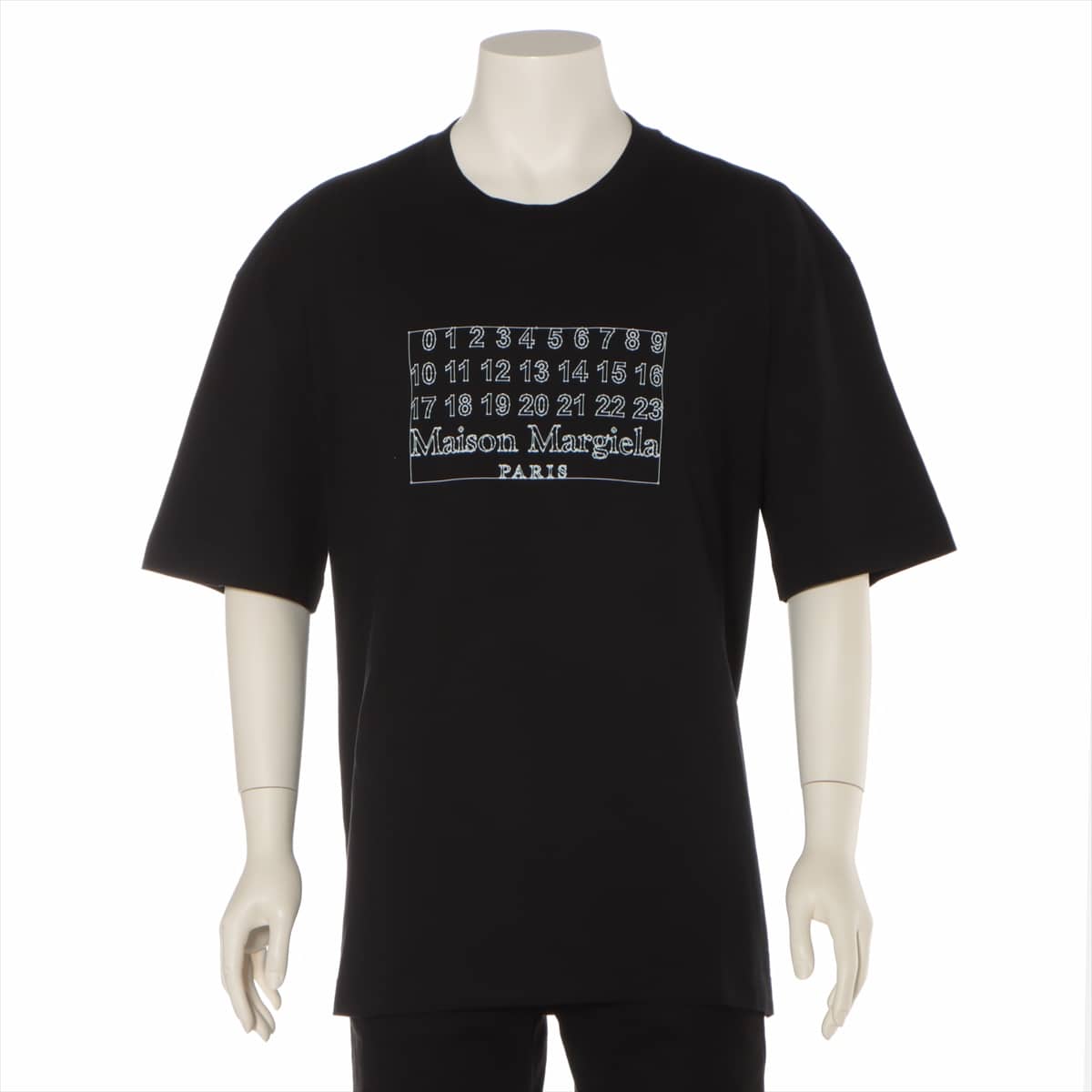 Maison Margiela 20SS Cotton T-shirt 48 Men's Black  10 S30GC0696