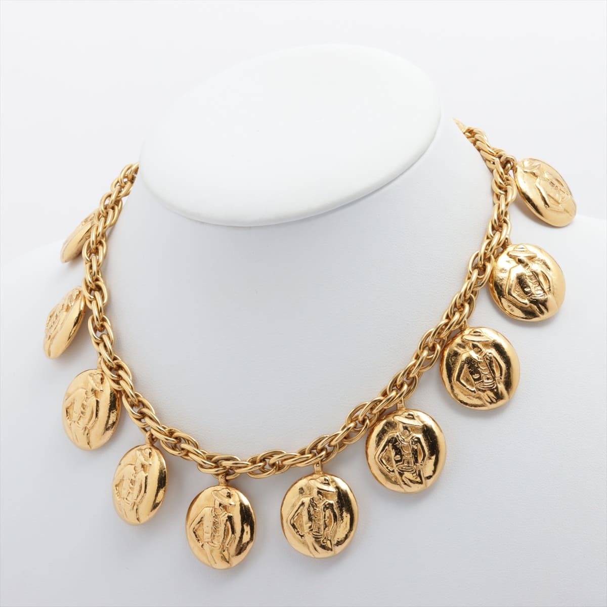Chanel Mademoiselle Necklace GP Gold