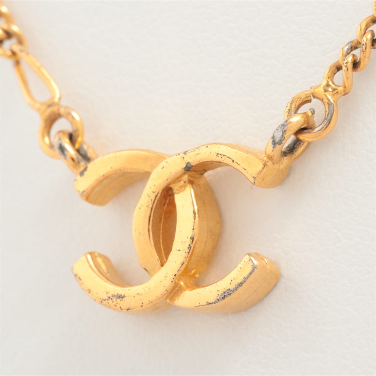 Chanel Coco Mark Necklace GP Gold