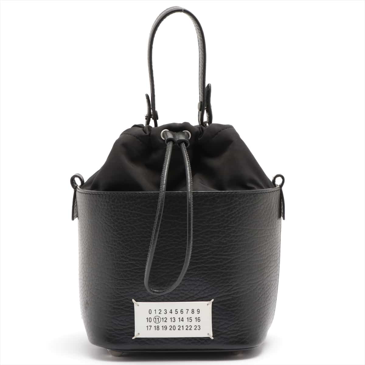 Maison Margiela 5AC Leather 2way shoulder bag Black S61WG0035