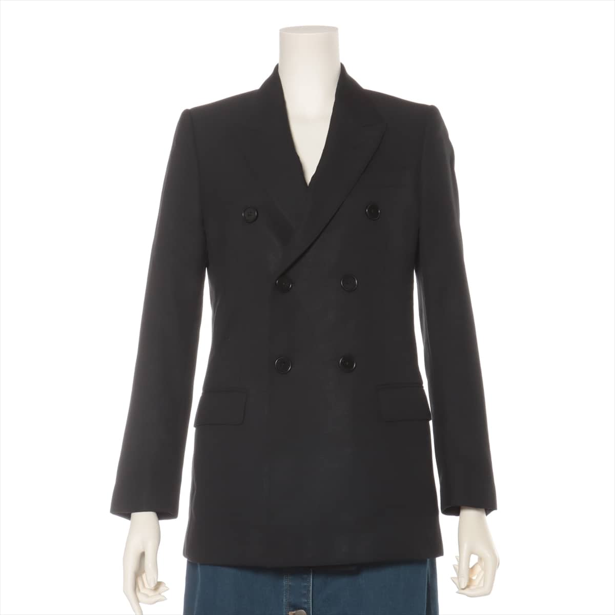 CELINE Wool Jacket 36 Ladies' Black
