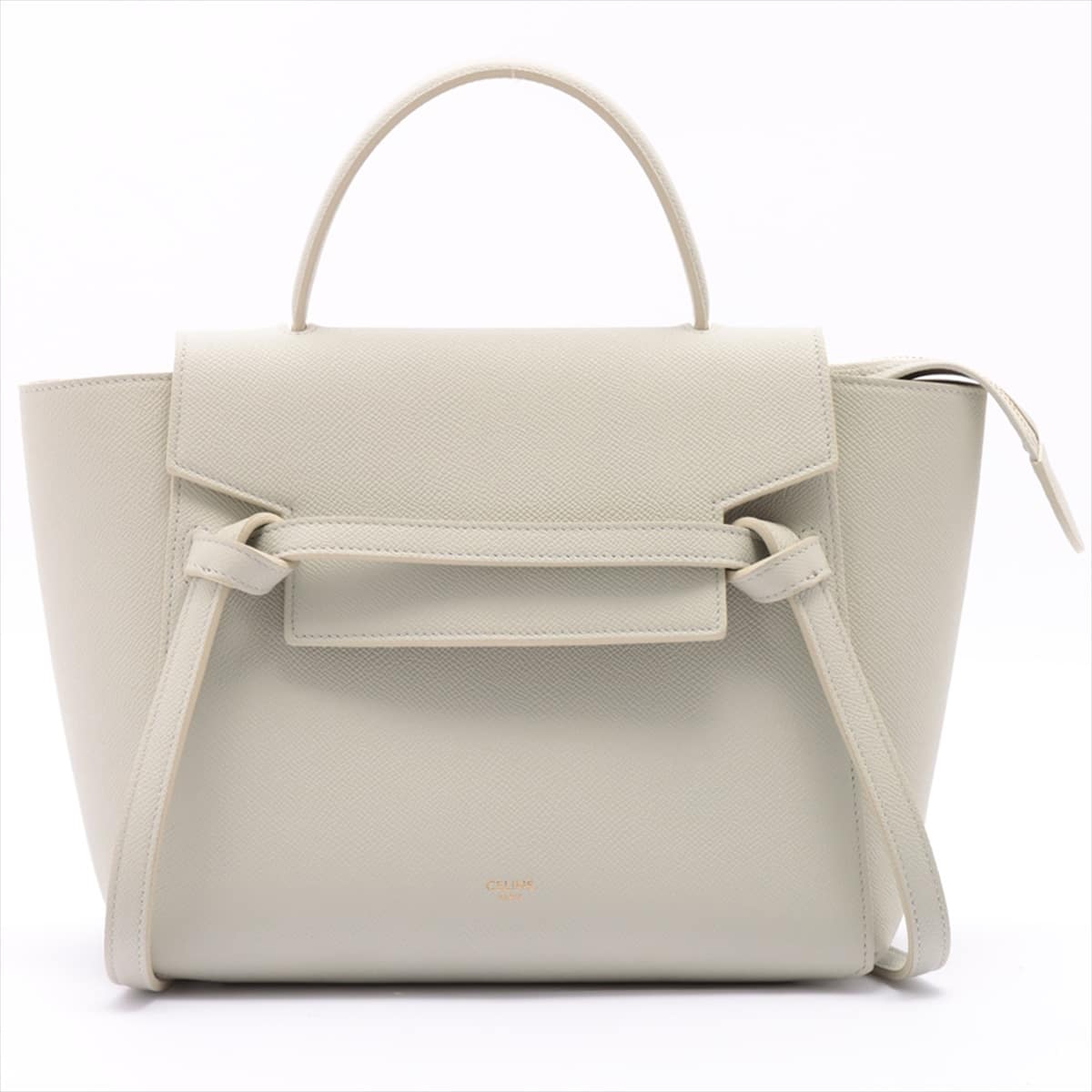 CELINE Belt Bag Micro Leather 2way handbag Green