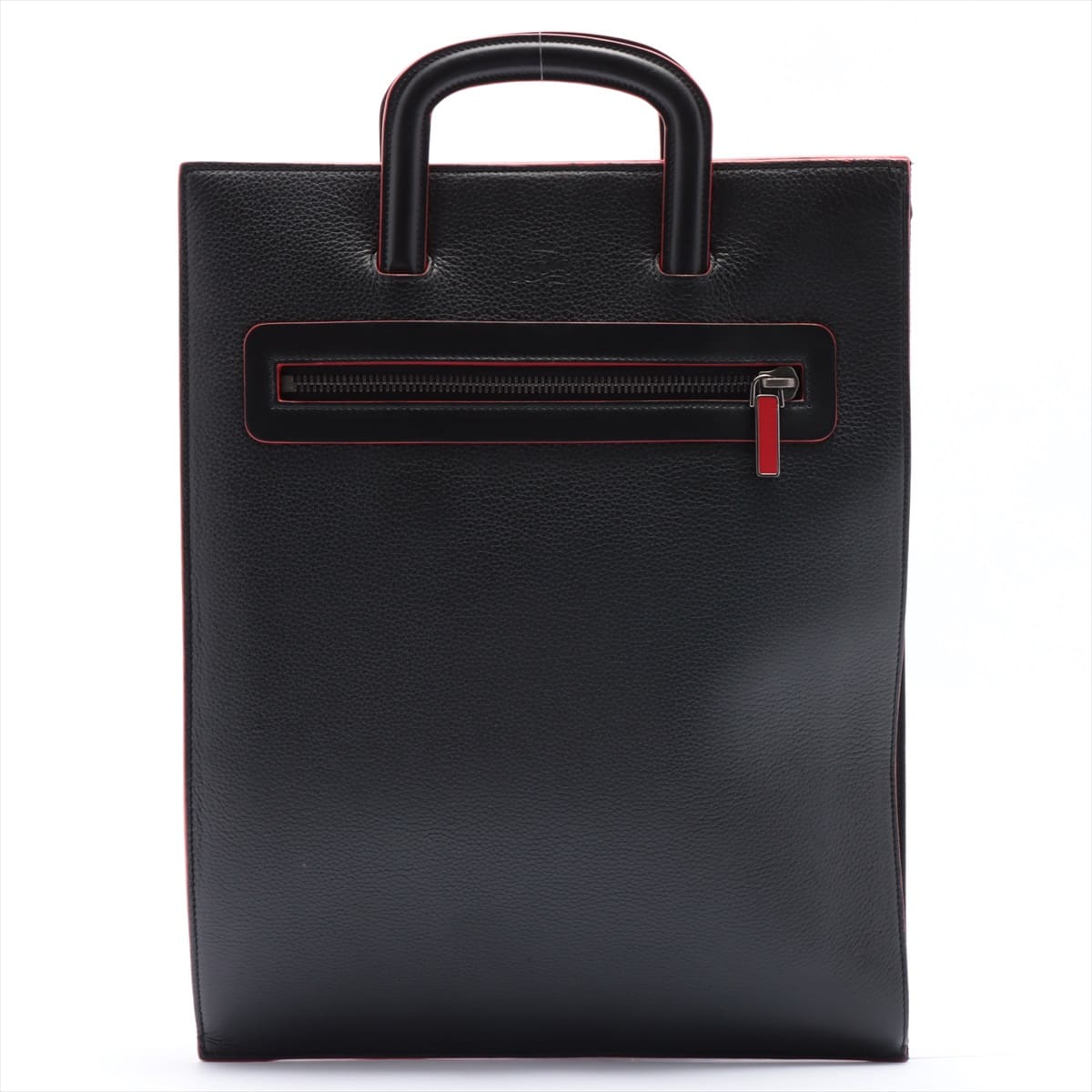 Christian Louboutin Tric Trac Leather Hand bag Black