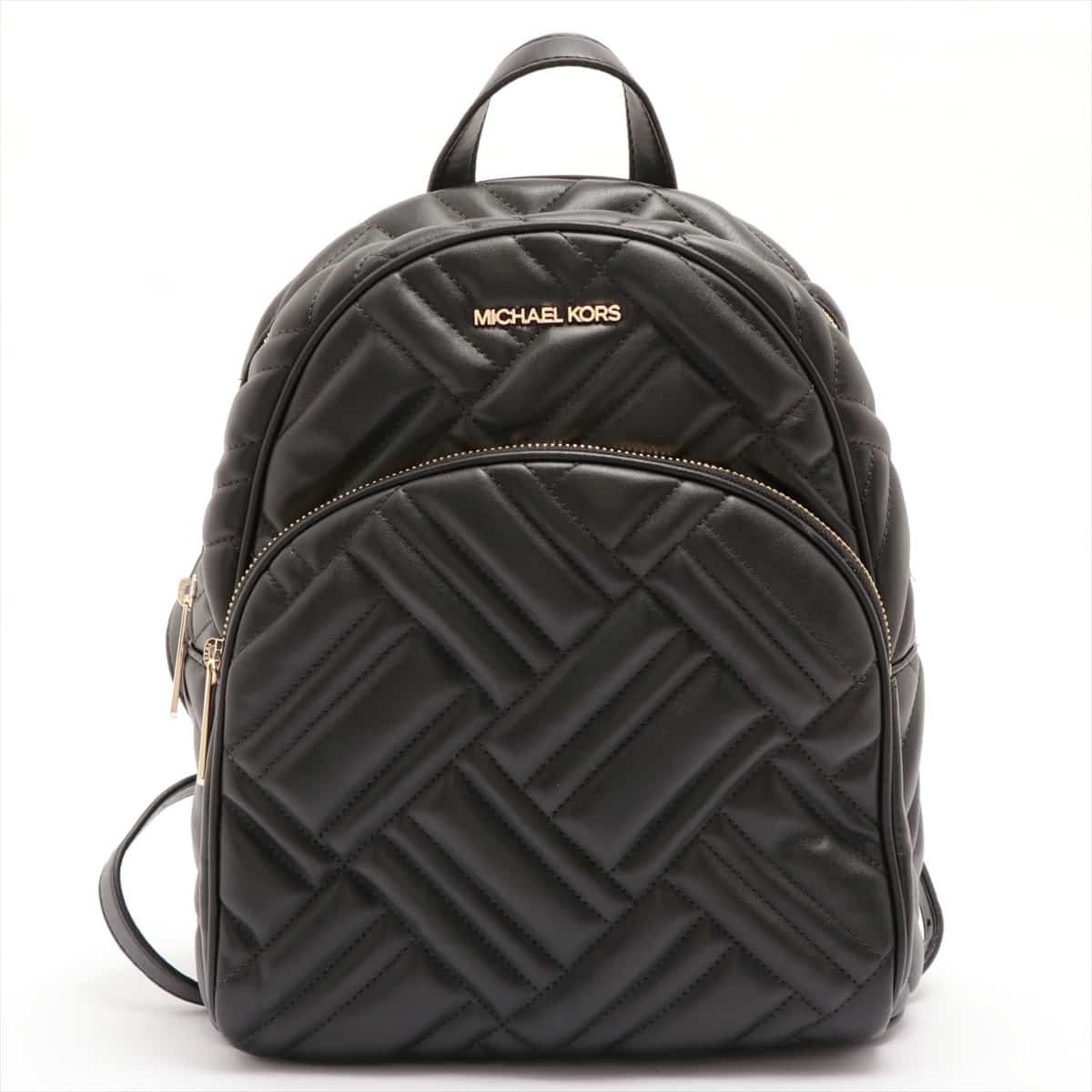 Michael Kors Abbey Medium Leather Backpack Black 35S9GAYB2T