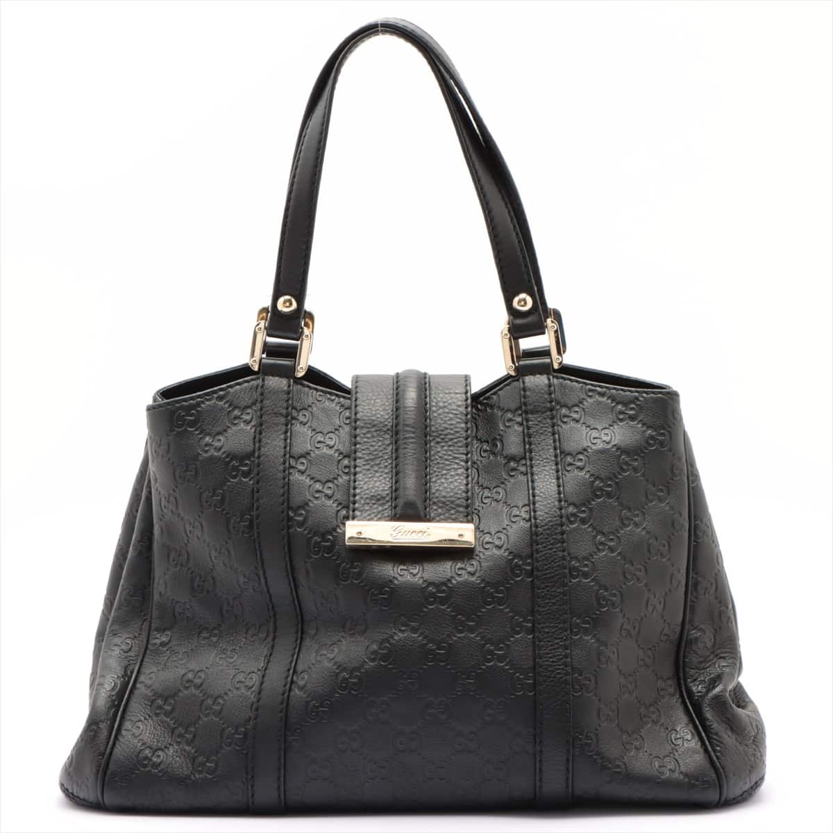 Gucci Guccissima Leather Tote bag Black 233609