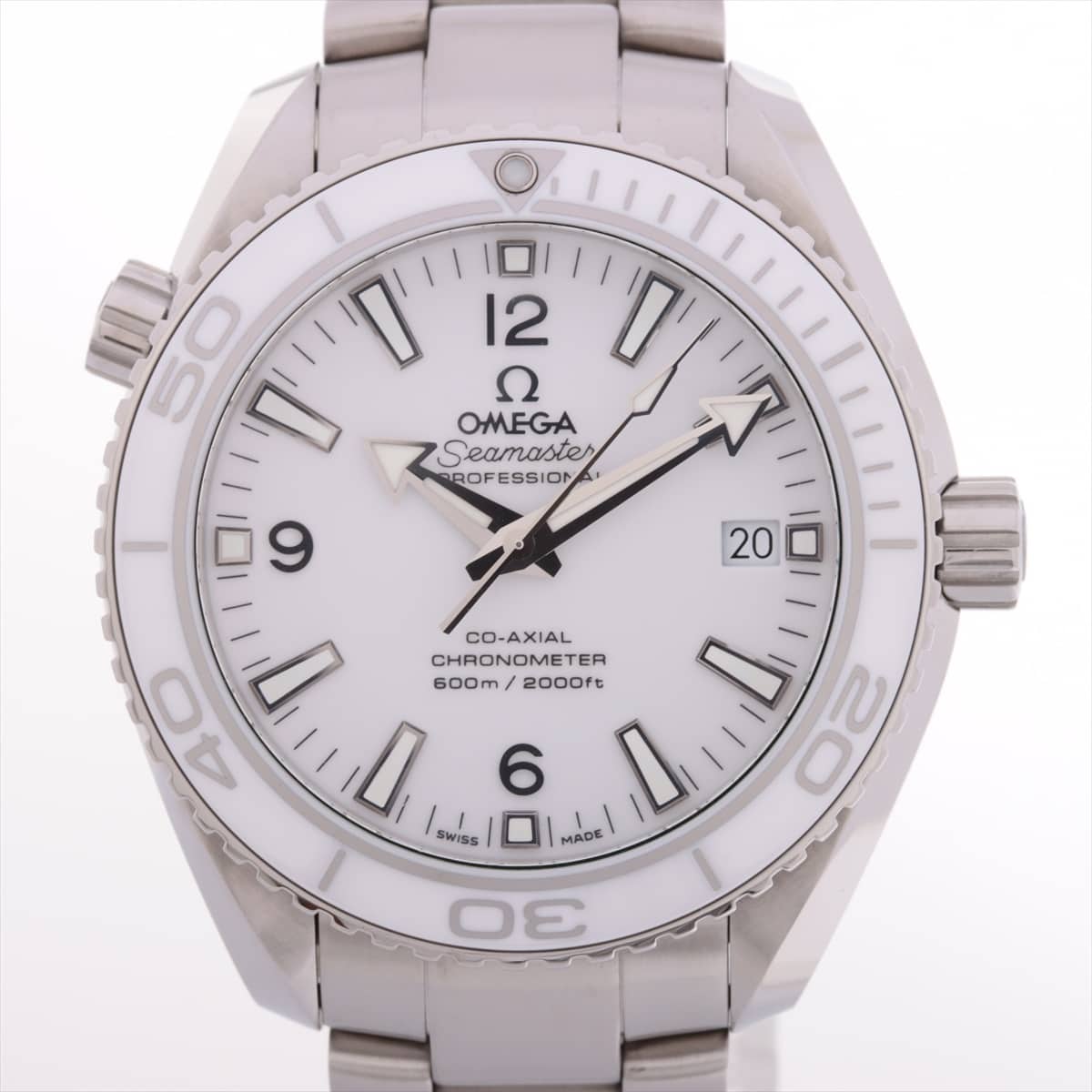 Omega Seamaster 232.30.42.21.04.001 SS AT White-Face Extra Link 4