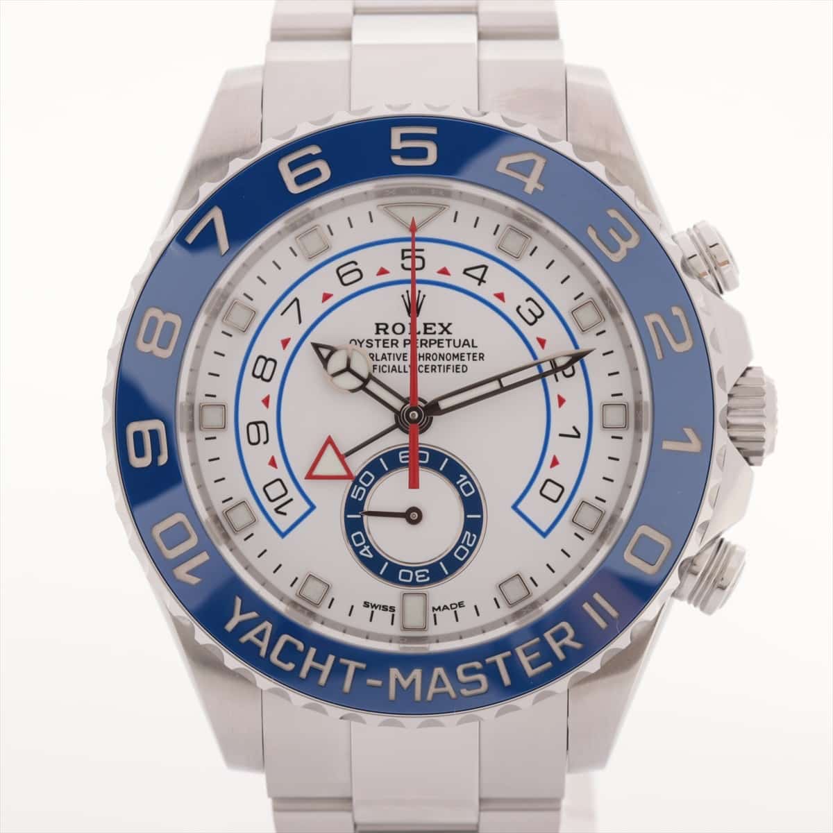 Rolex Yacht-Master II 116680 SS AT White-Face Extra Link 2