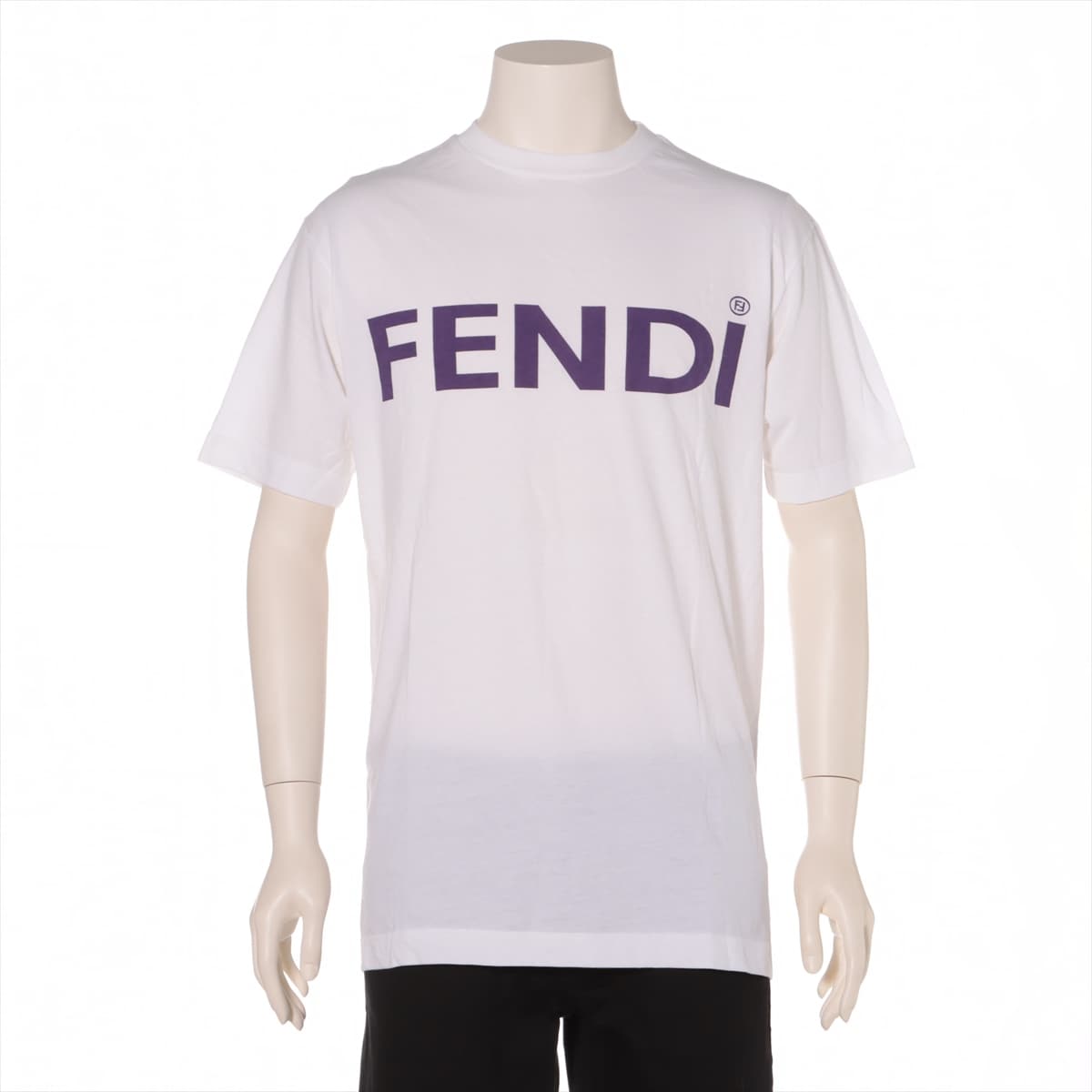 Fendi Cotton T-shirt 42 Men's White