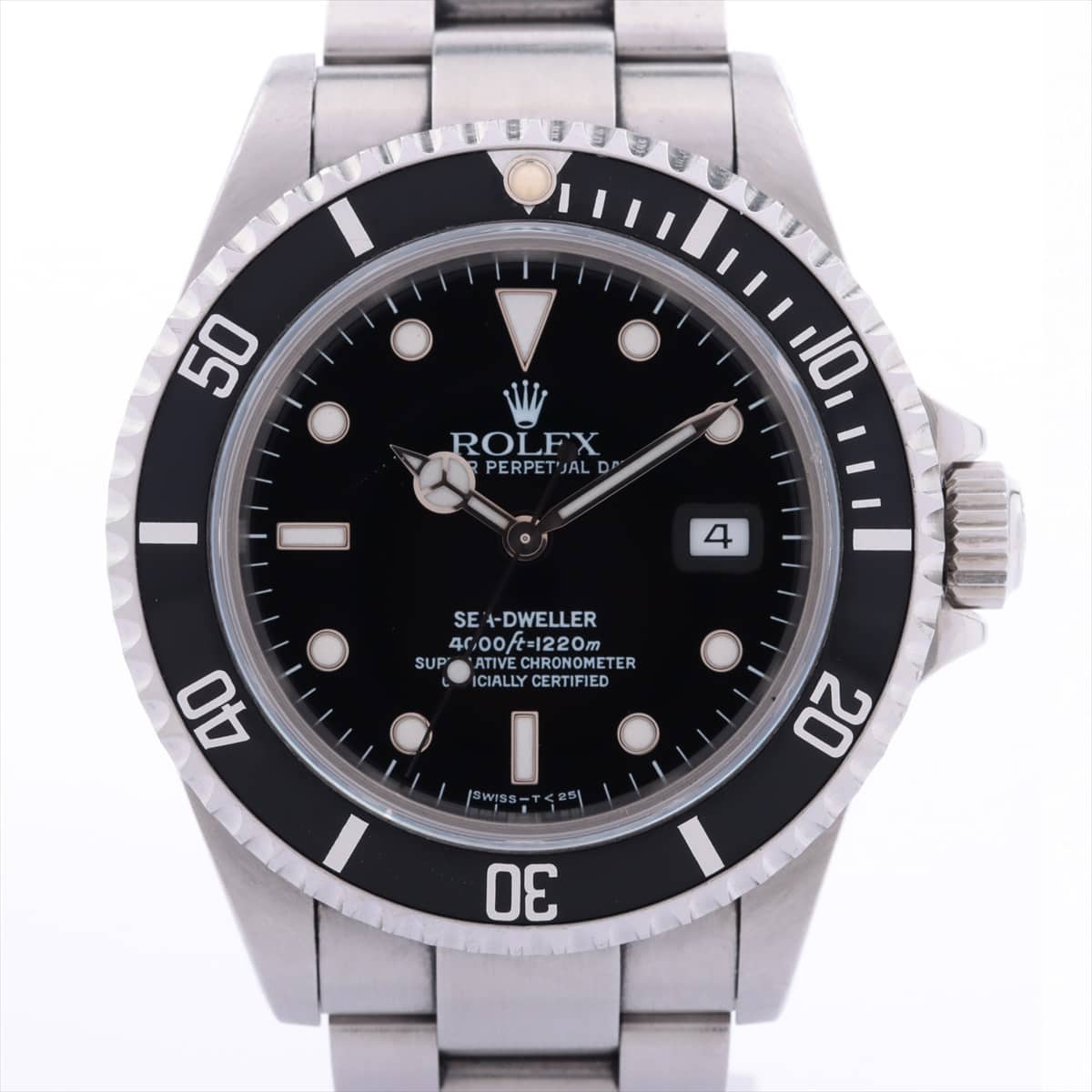 Rolex Sea-Dweller 16660 SS AT Black-Face Extra Link 1