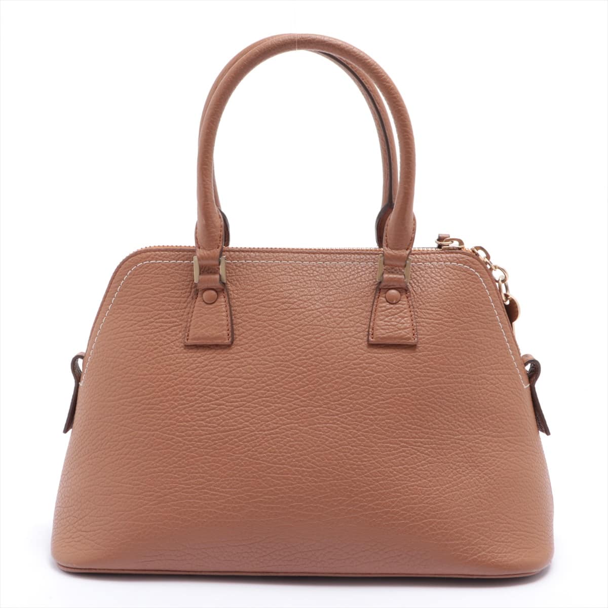 Maison Margiela 5AC Leather 2way handbag Brown