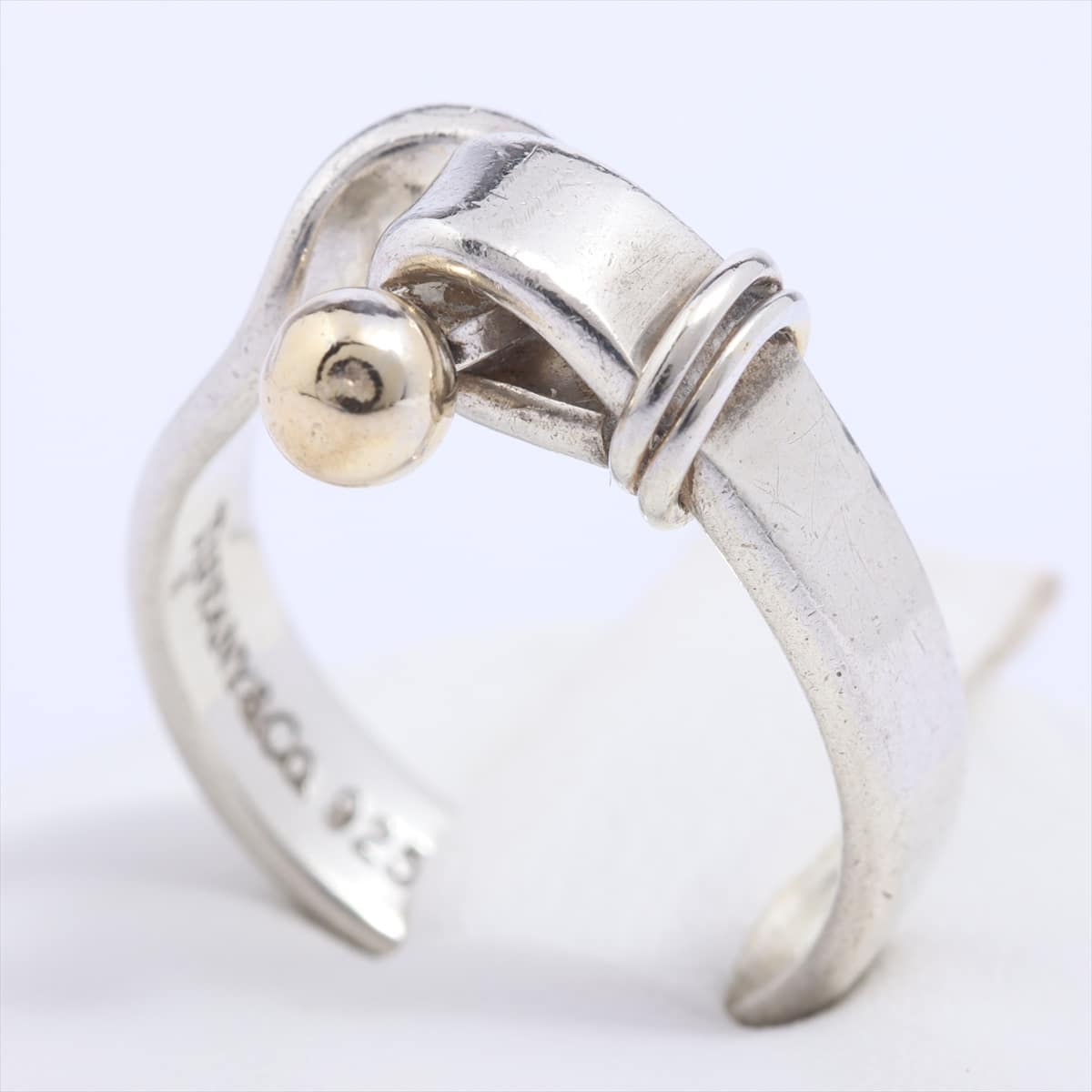 Tiffany Hook & Eye rings 925×750 Gold × Silver