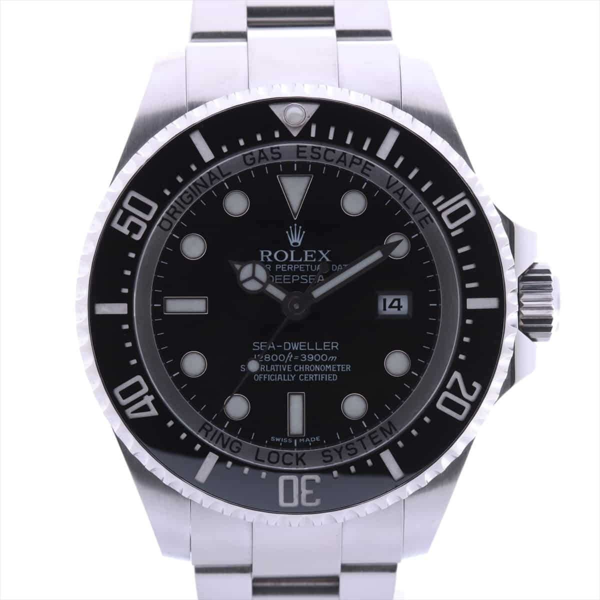 Rolex Sea-Dweller Deep Sea 116660 SS AT Black-Face Extra Link 1