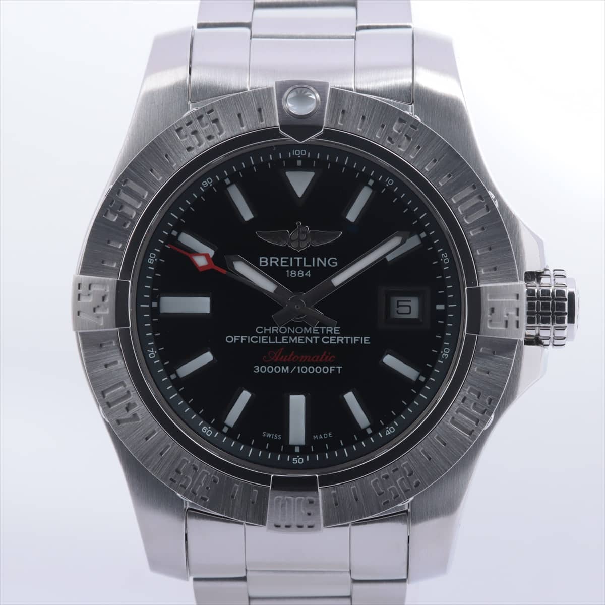 Breitling Avenger II Seawolf A1733110/BC30 SS AT Black-Face Extra-Link3