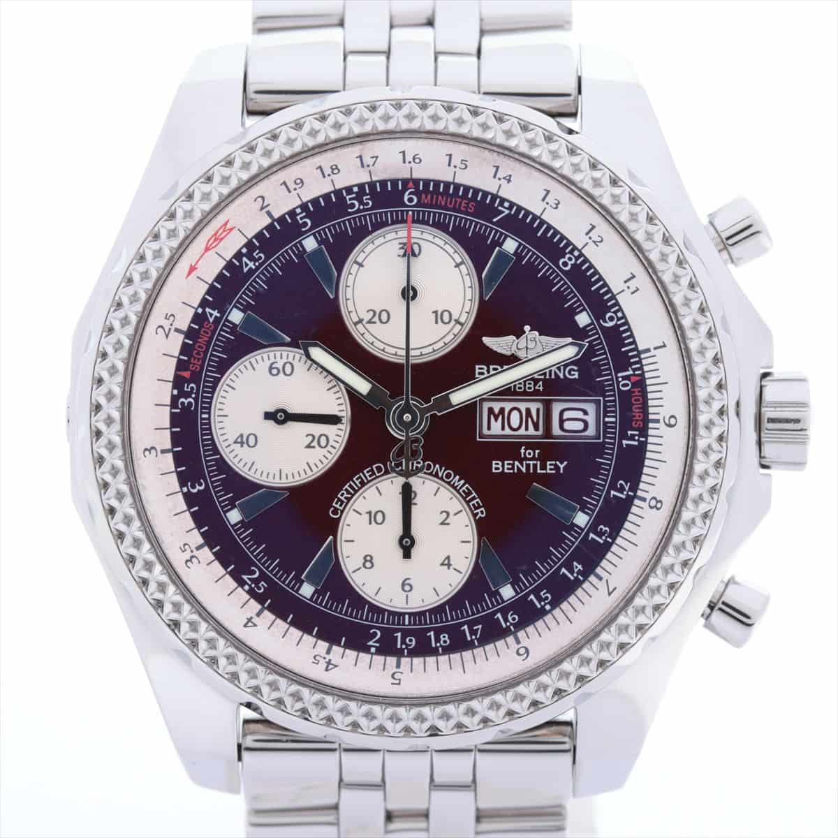 Breitling Bentley GT A362K06SP SS AT Burgundy dial