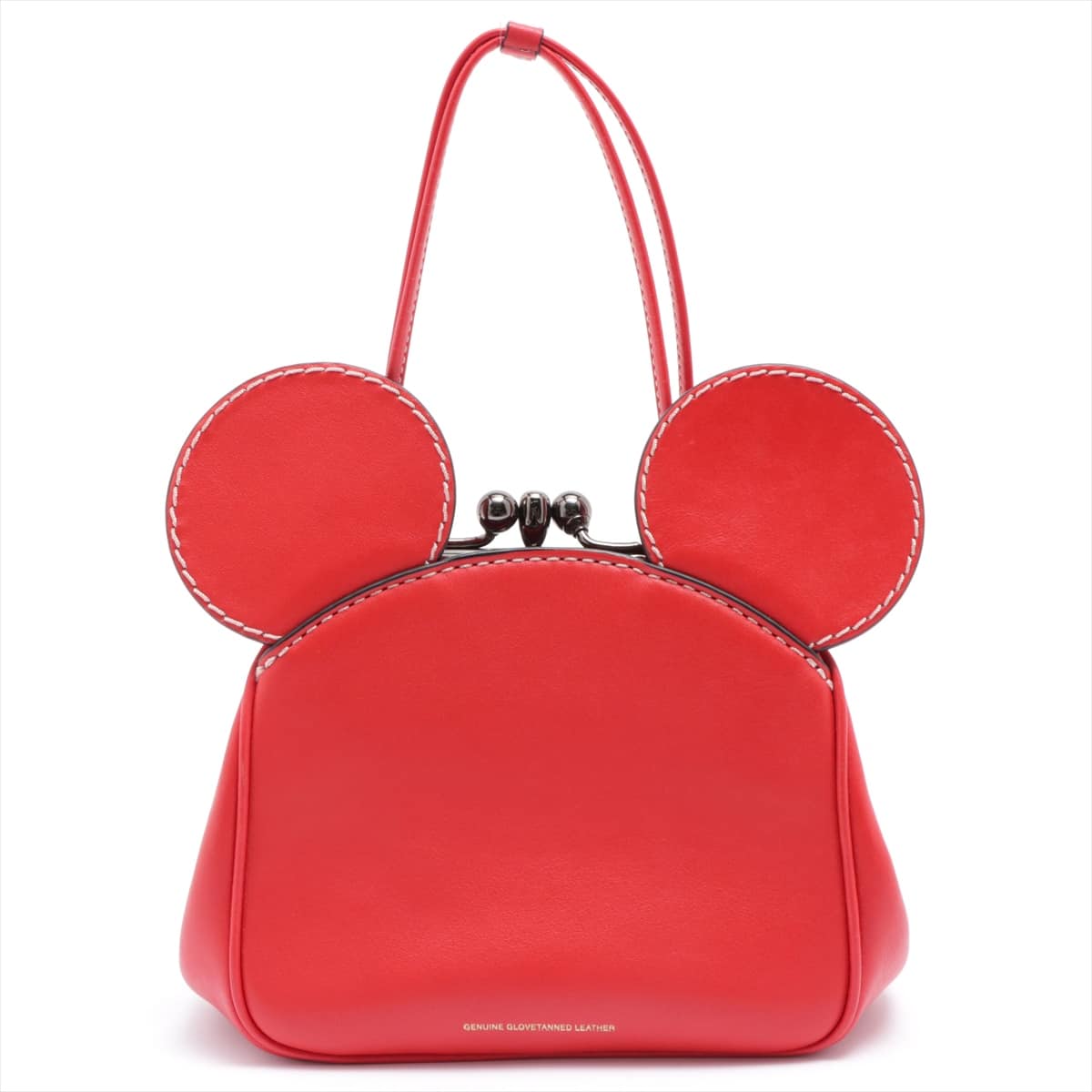Coach x Disney Leather 2way shoulder bag Red 10215