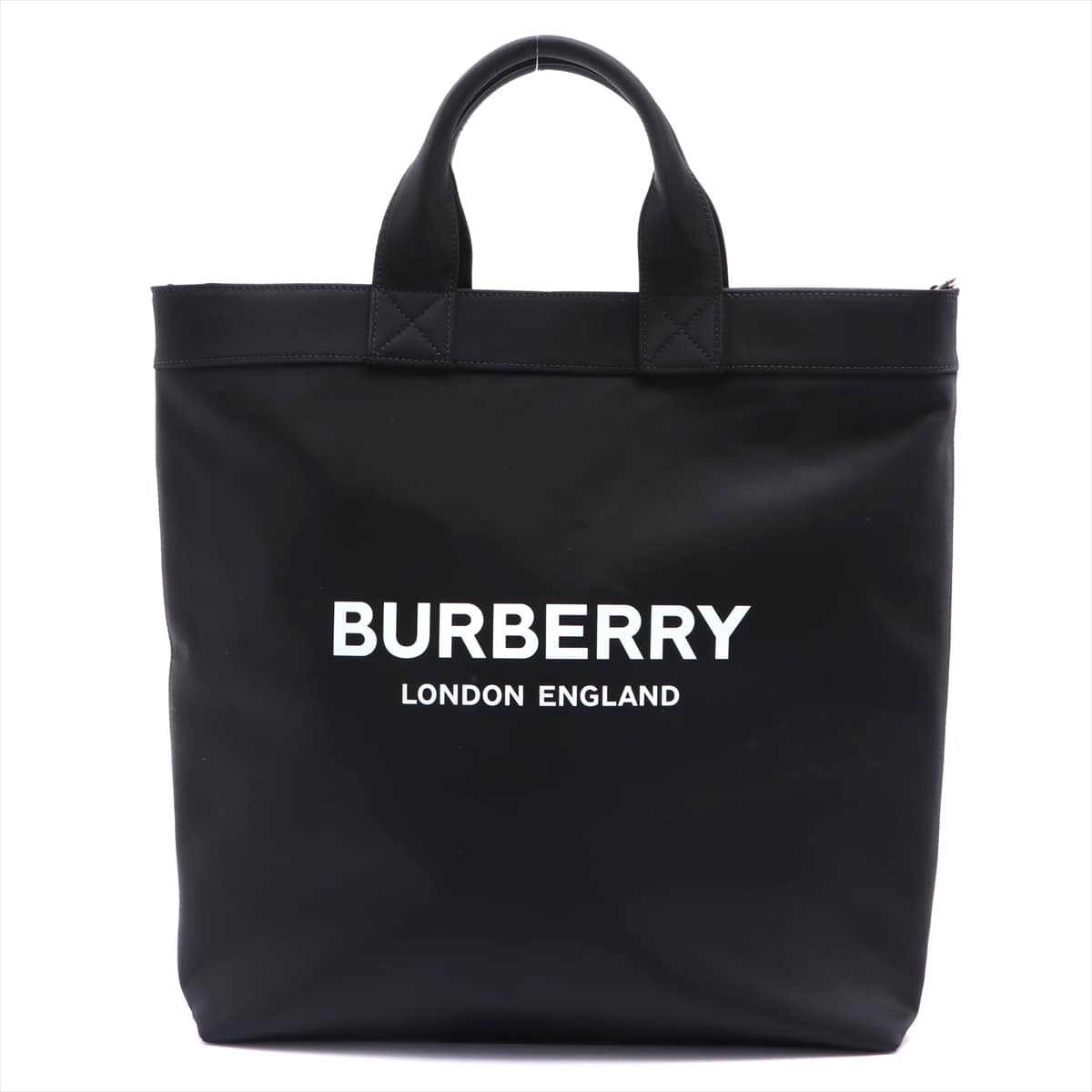Burberry Nylon 2 way tote bag Black 8026233