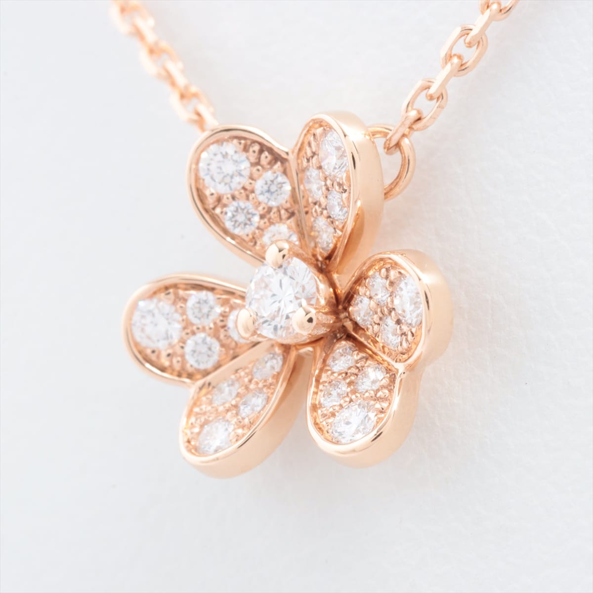 Van Cleef & Arpels Frivole Mini diamond Necklace 750 PG 3.2g
