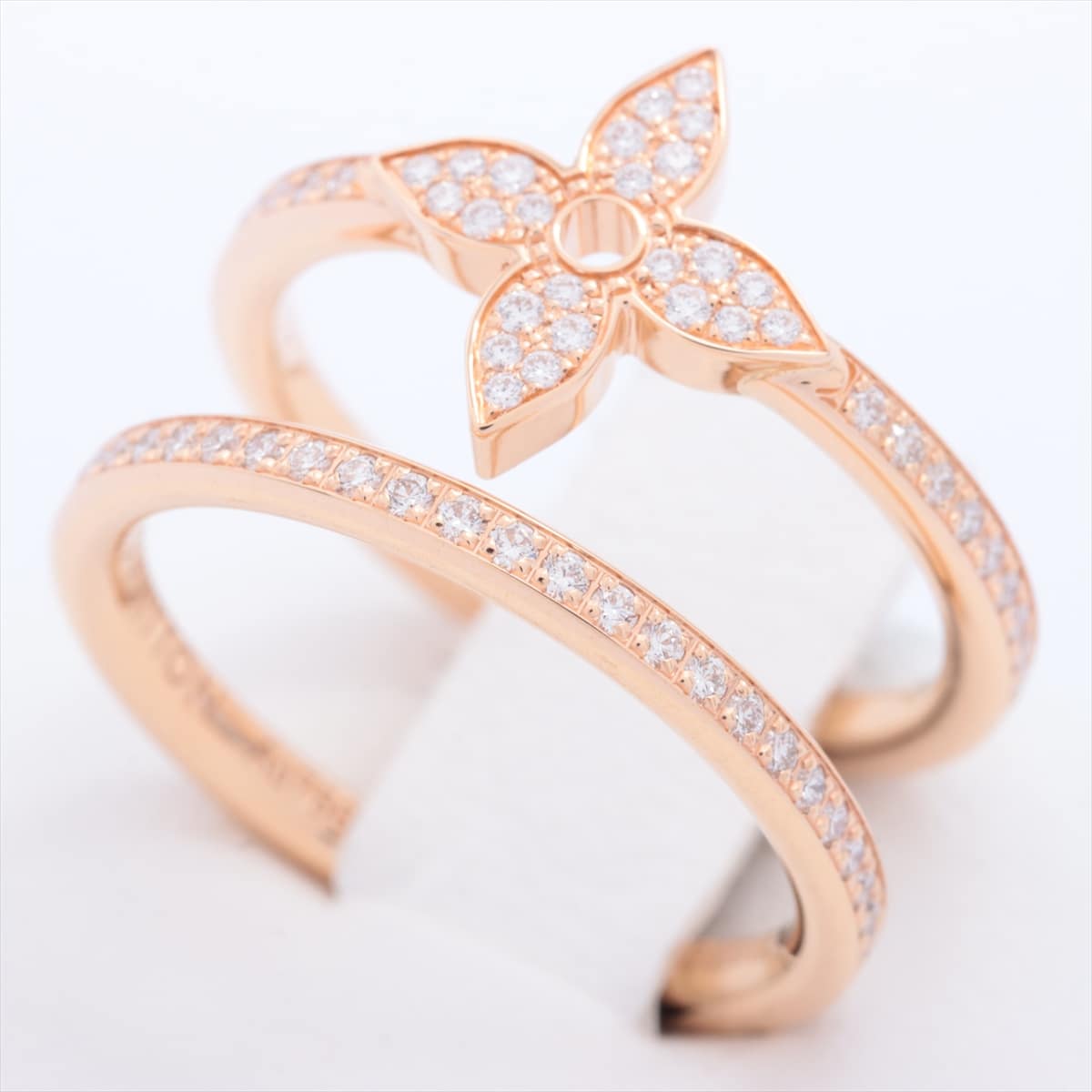 Louis Vuitton Berg Idylle Blossom Diamon diamond rings 750 PG 5.6g 51
