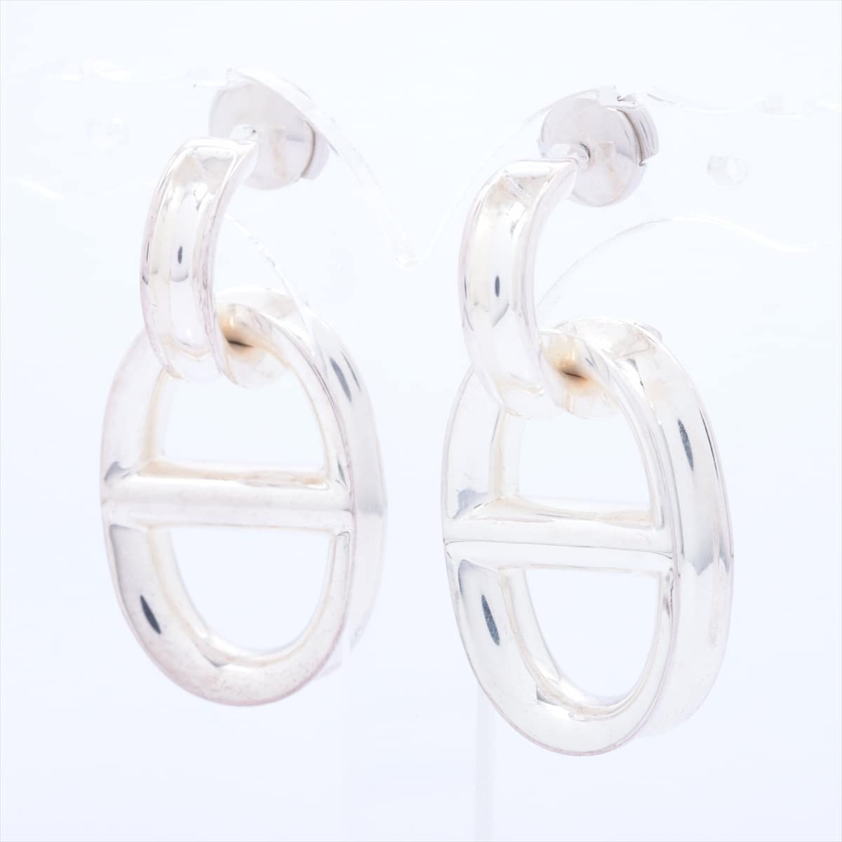 Hermès Chaîne d'Ancre Piercing jewelry (for both ears) 925 17.1g Silver