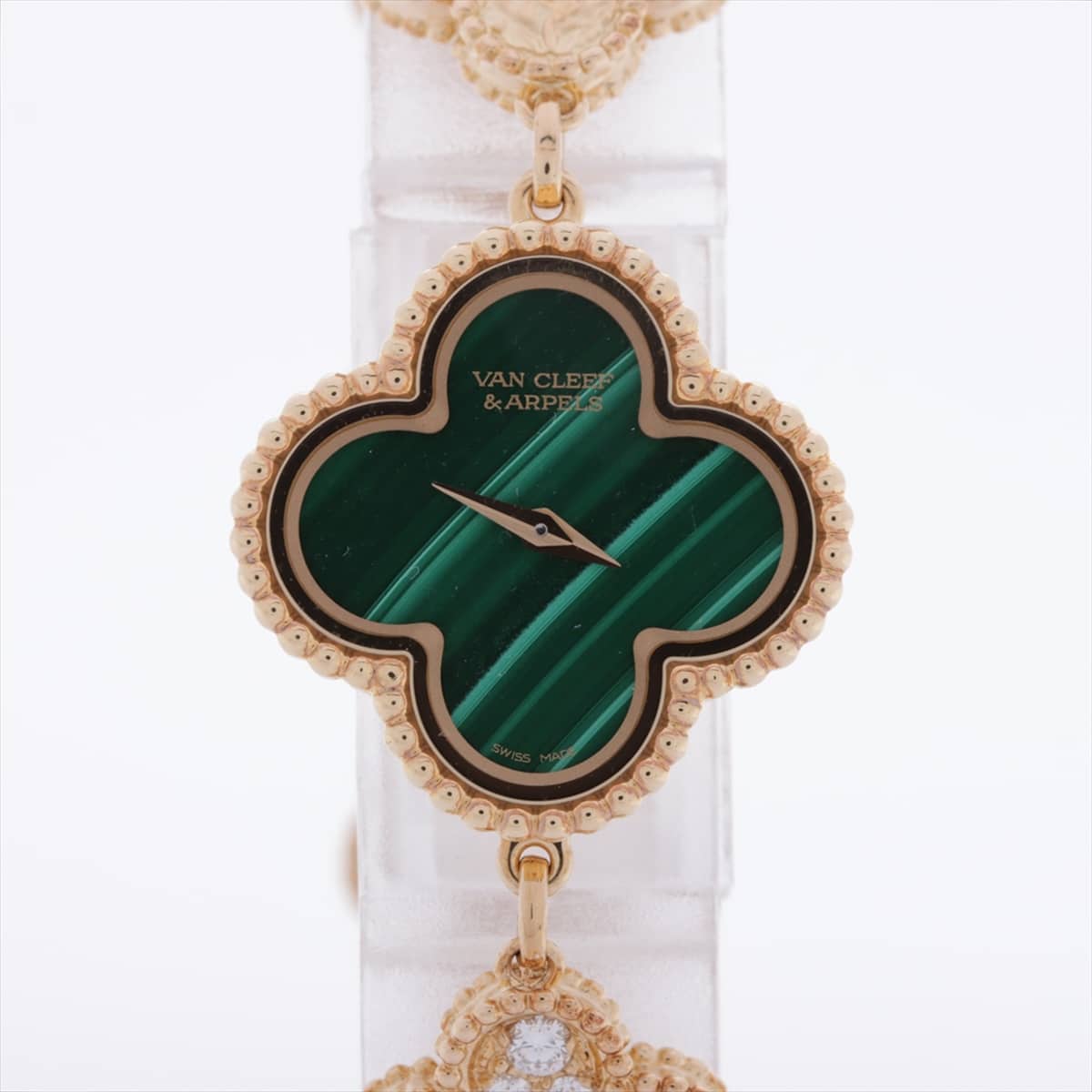 Van Cleef & Arpels Sweet Alhambra VCARO8SJ00 750 QZ Green-Face
