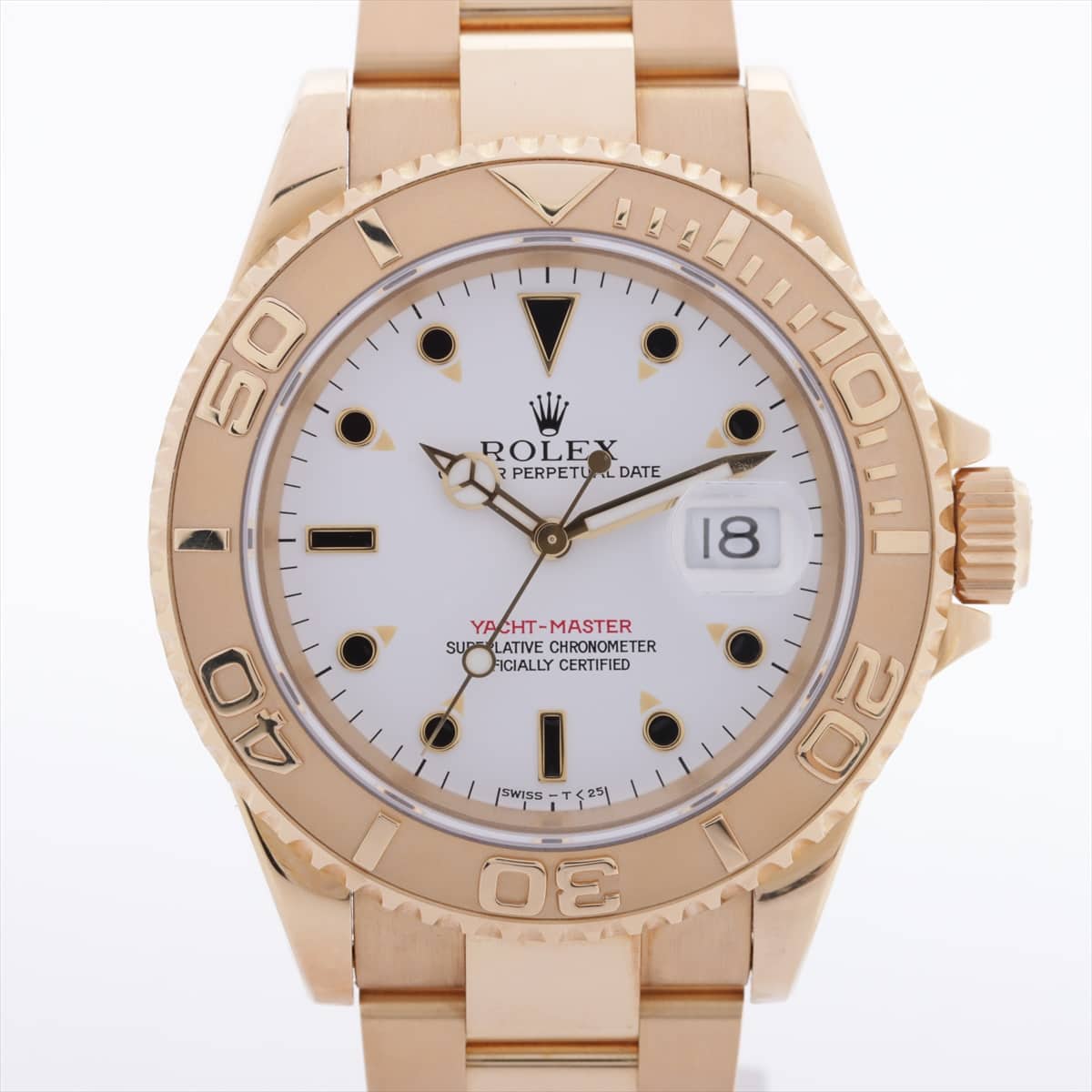 Rolex Yacht‑Master 16628 750 AT White-Face